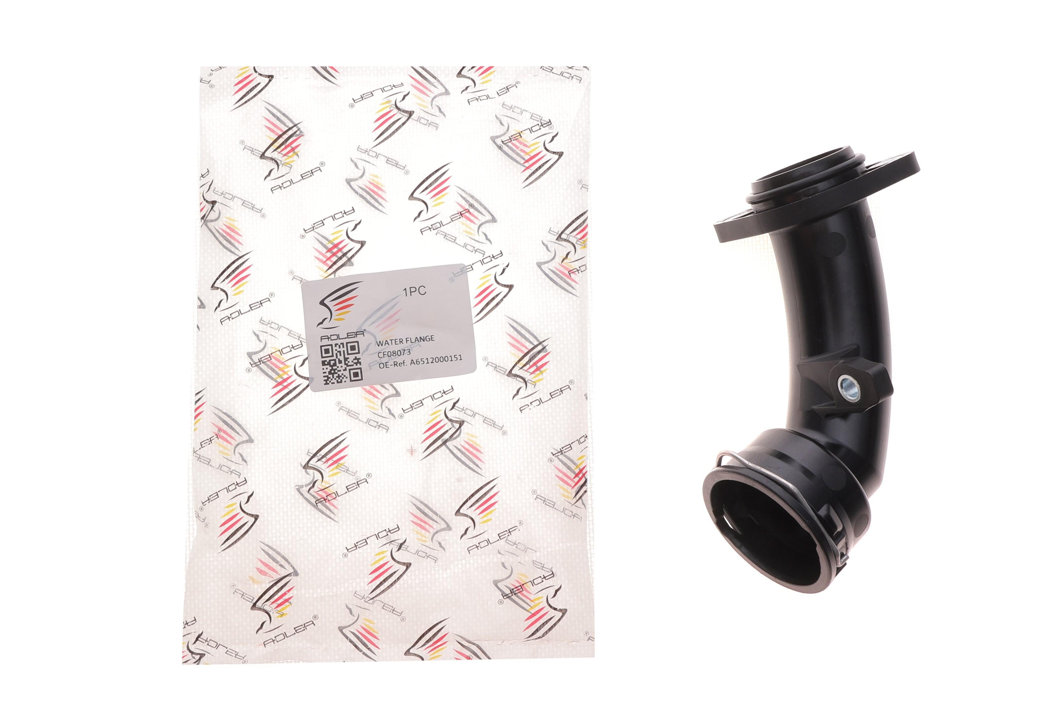 Патрубок системи охолодження MB Sprinter 907/910 18- OM651