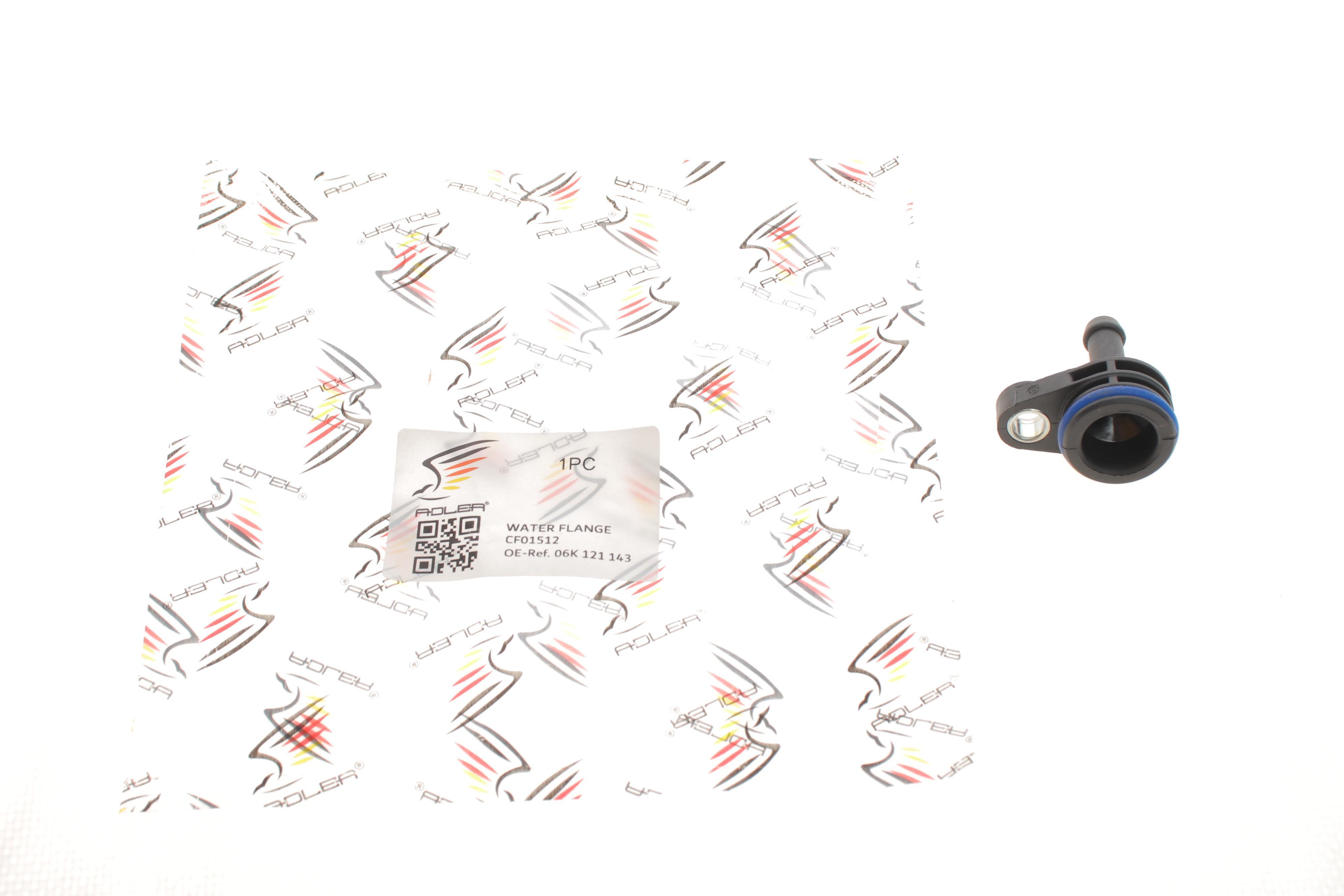 Фланець системи охолодження VW Golf VI/VII/Passat/Sharan/Tiguan/Touran 1.6-2.0 TDI 13-