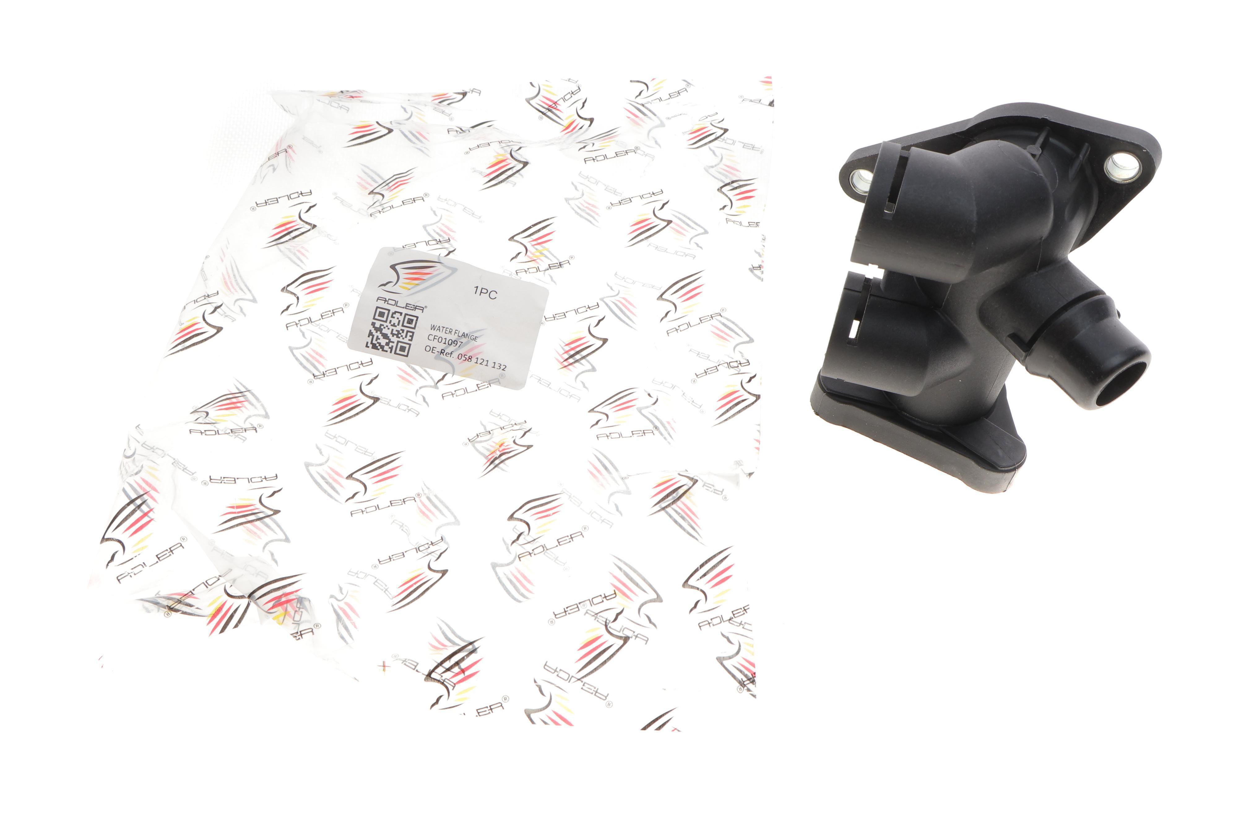 Фланець системи охолодження Audi A6/VW Passat/Skoda Superb 1.8T 95-08