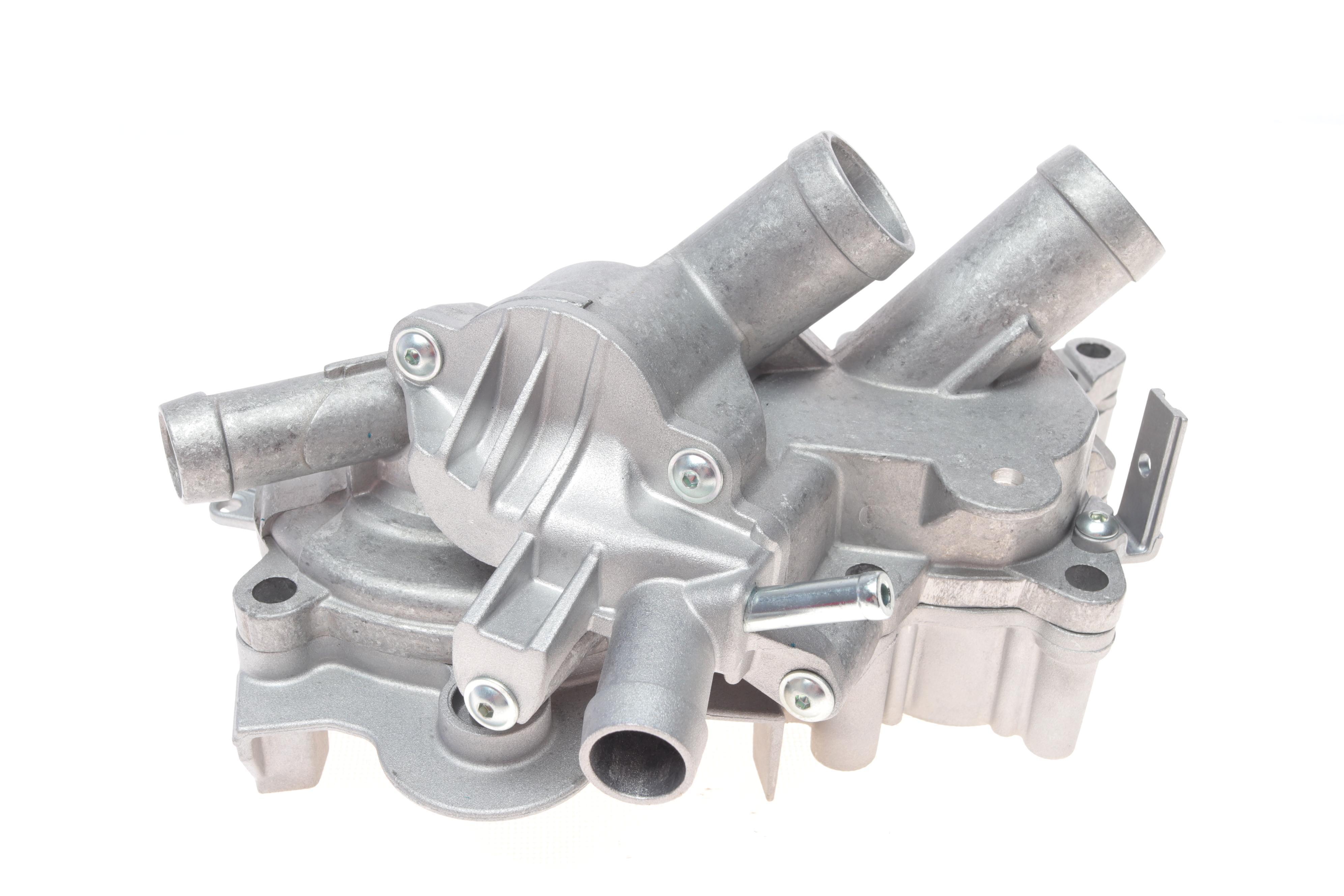 Помпа води Audi/Seat/Skoda/VW 1.0-1.4TSI/1.4-1.6 13- (28z)(B/B)(6 лоп)(з корпусом і 2 термостатами)