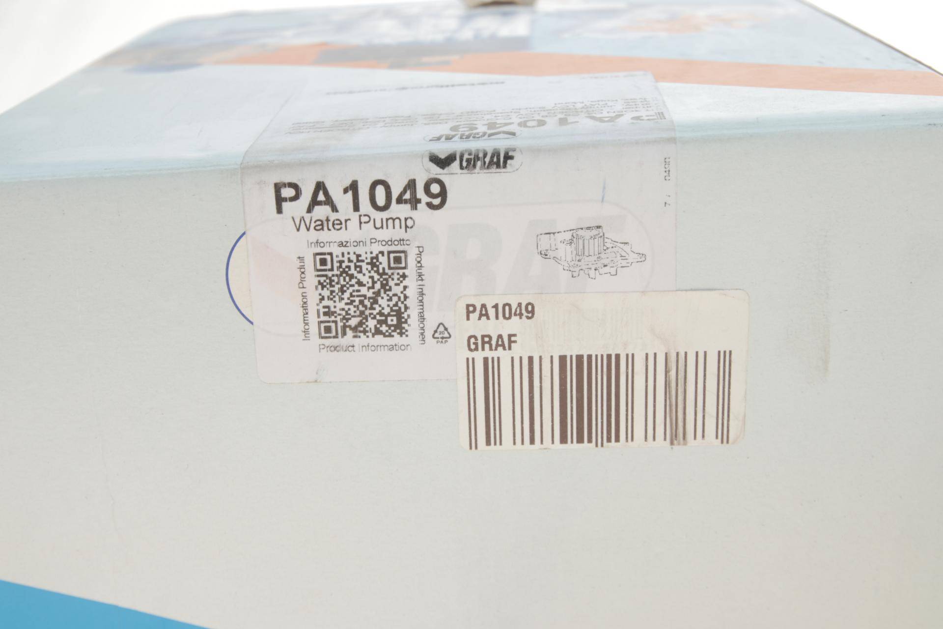 Помпа води Citroen C4-C8/Jumper/Peugeot 308/407/Ford Focus 2.0-2.2HDi/D/TDCi 06- (19z) (B/B)(8 лоп)