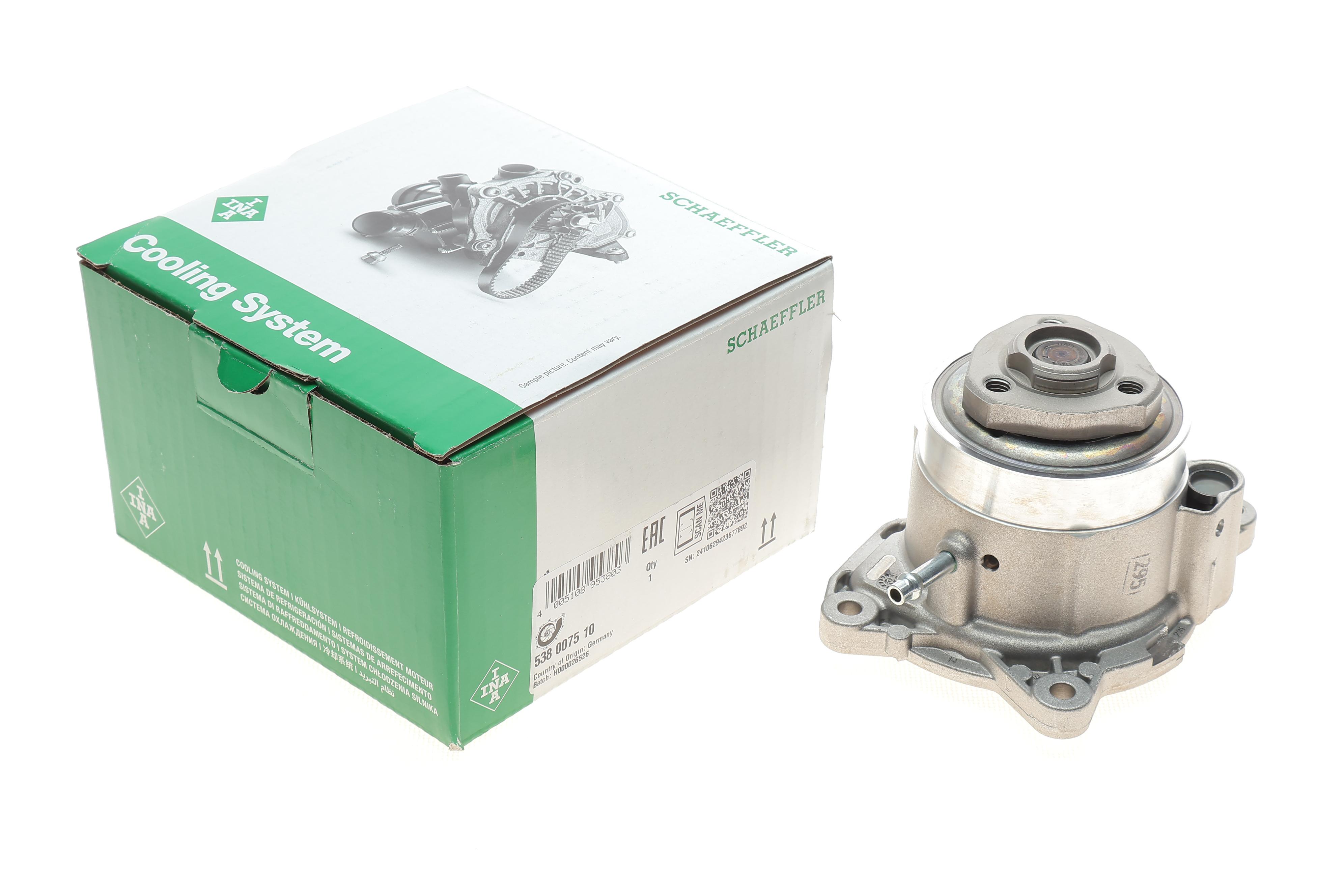 Помпа води VW Caddy III 1.2TSI , 63/77kw 10-15 (керується вакуумно)