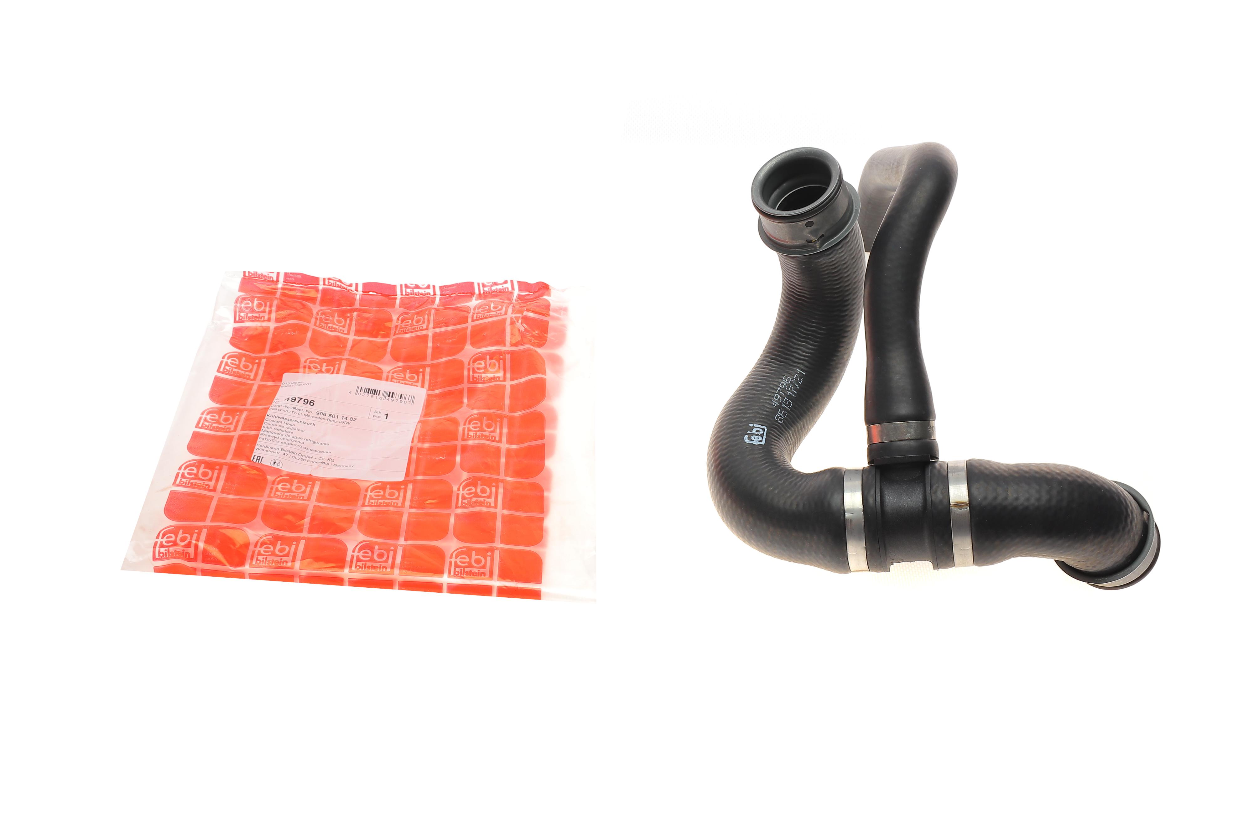 Патрубок радіатора (нижній) MB Sprinter (W906) OM651