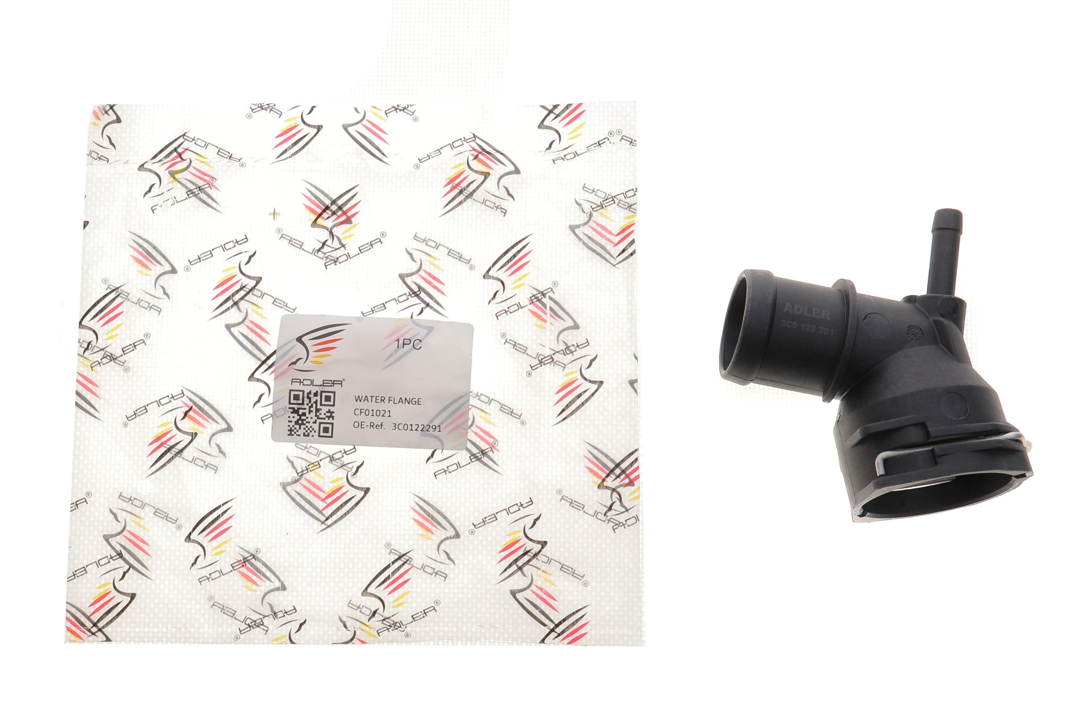 Фланець системи охолодження VW Caddy III 1.6TDI/2.0TDI 10-15