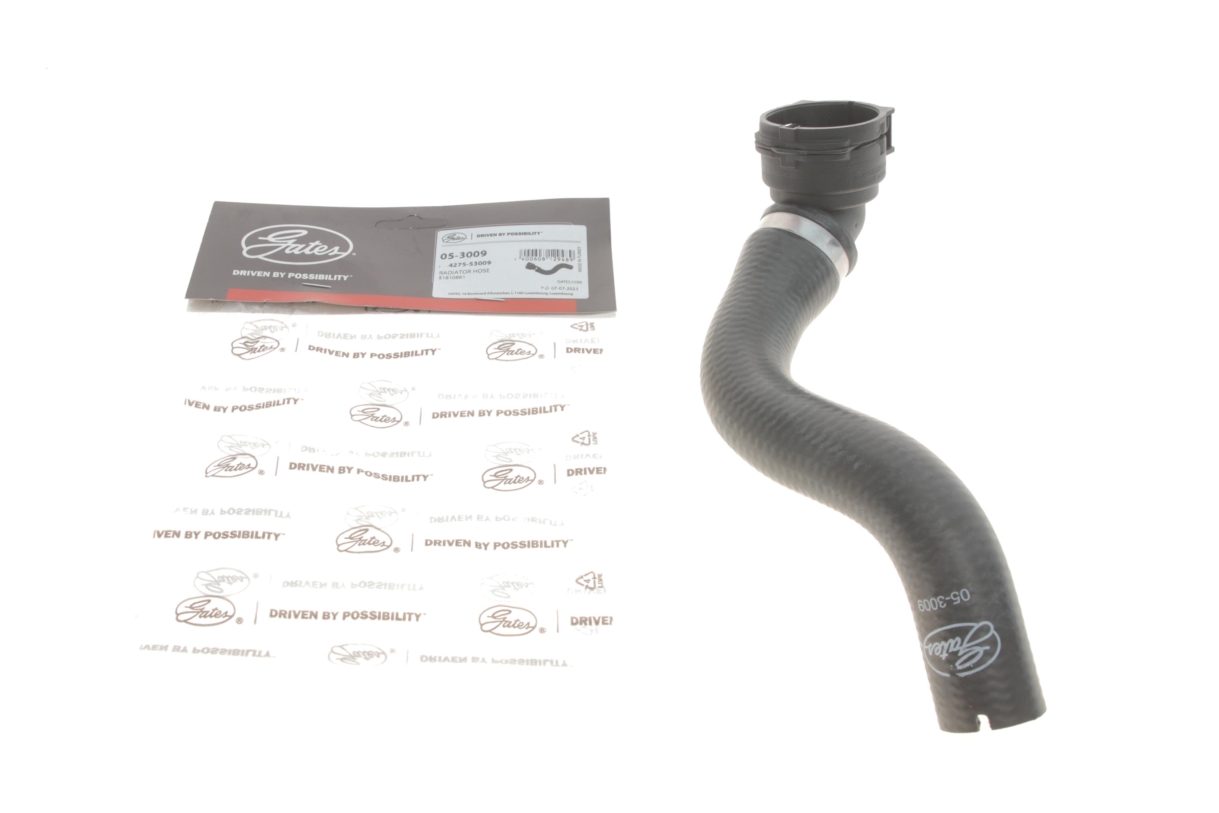 Патрубок радіатора Fiat Doblo 1.3 Multijet 10-