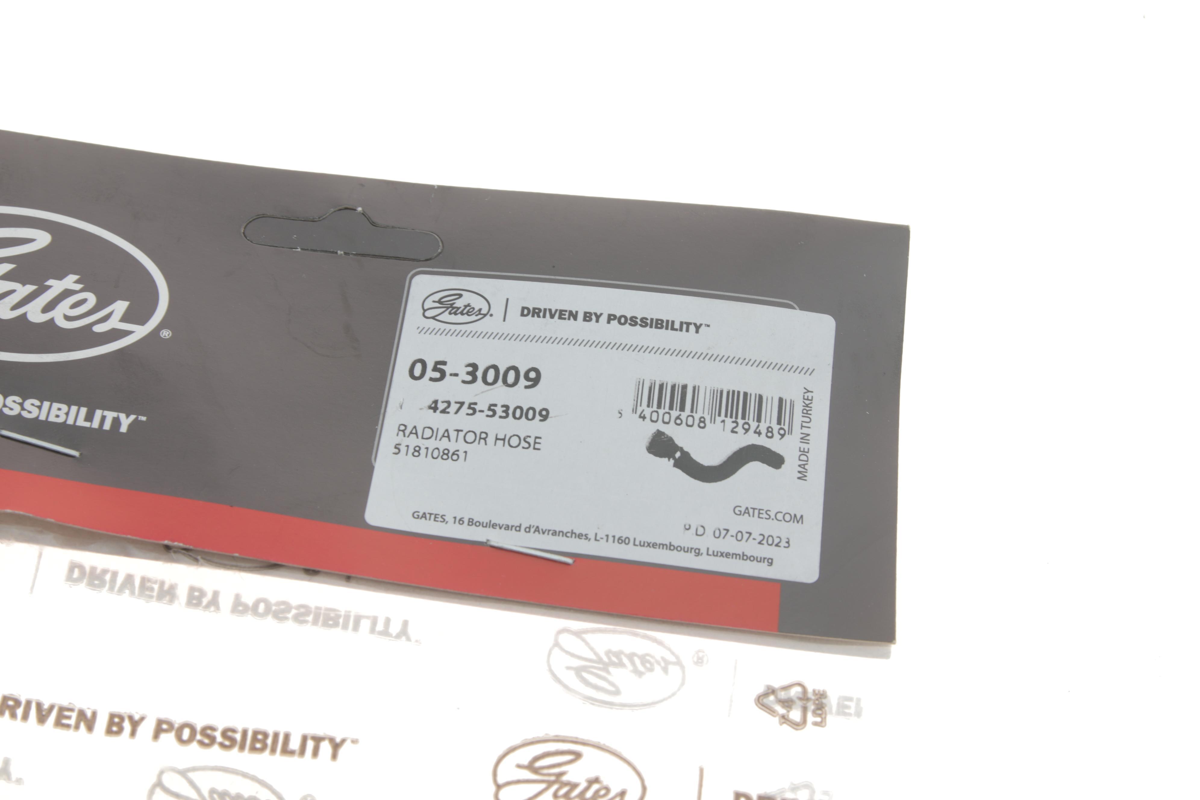 Патрубок радіатора Fiat Doblo 1.3 Multijet 10-