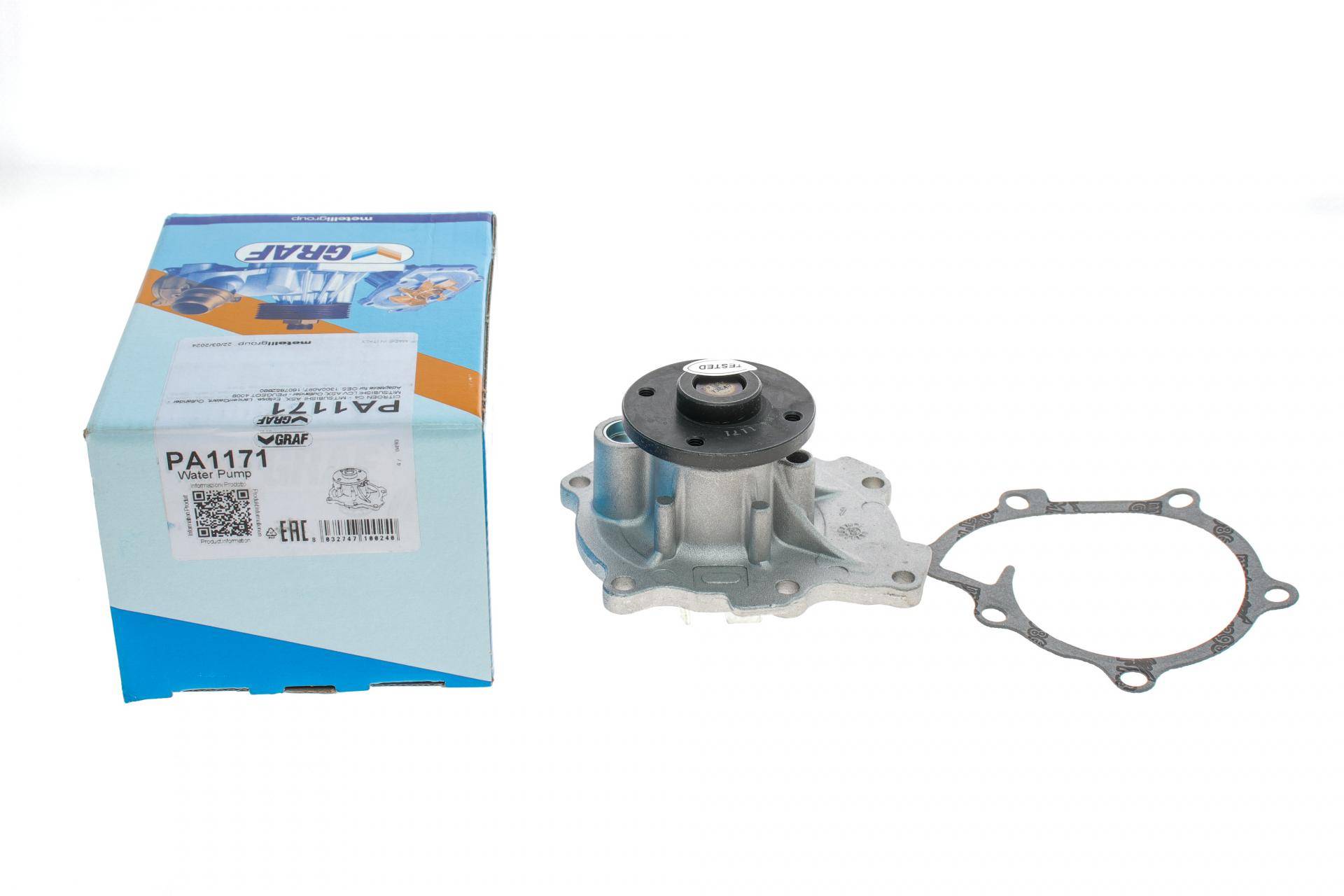 Помпа води Citroen C4/Peugeot 4008 1.8HDi 12-/Mitsubishi Lancer 1.8DI-D/Outlander 2.2DI-D(B/B)(8лоп)