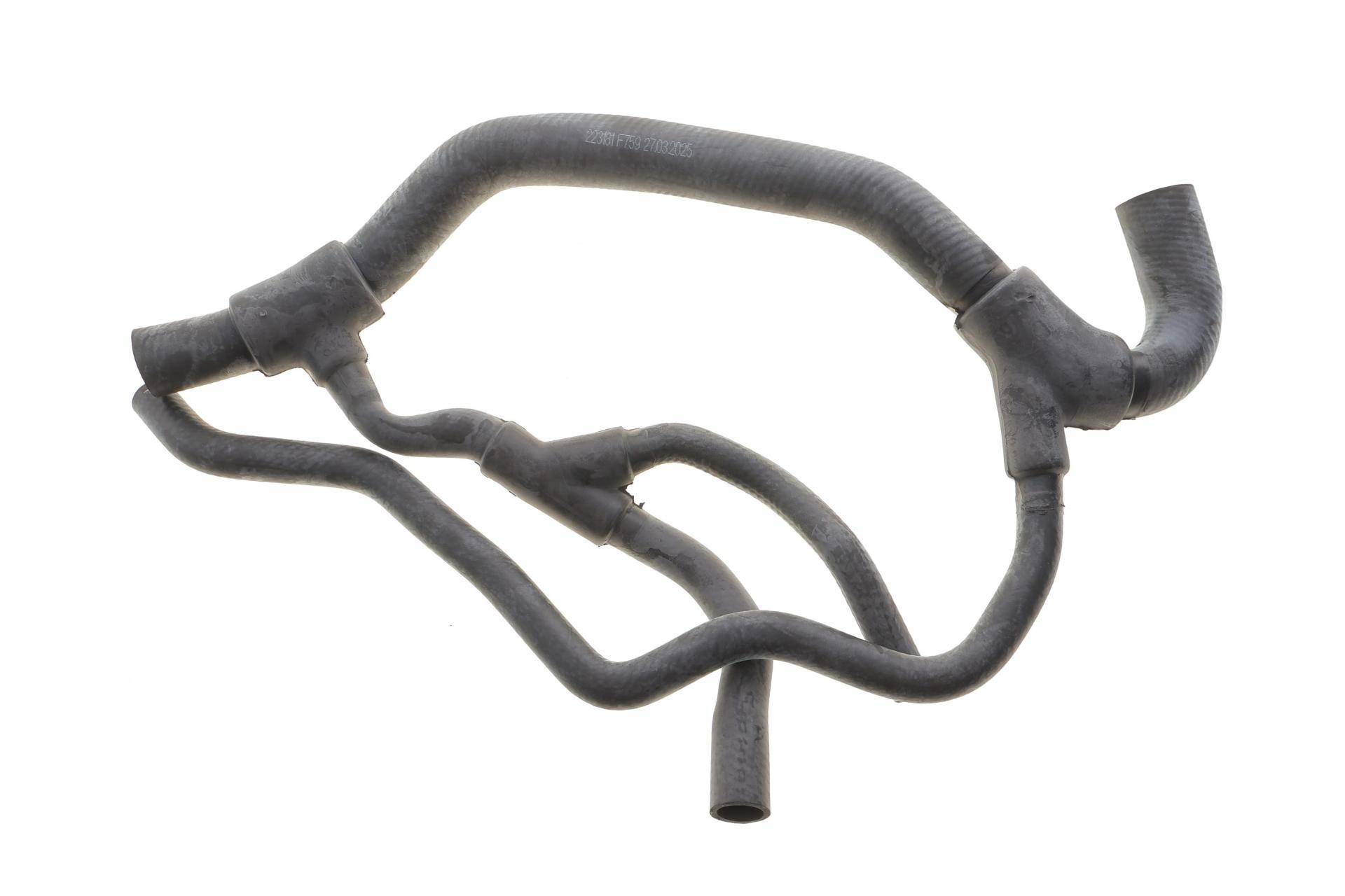 Патрубок системи охолодження Renault Kangoo 1.9D 97- (нижній/к-кт в зборі)