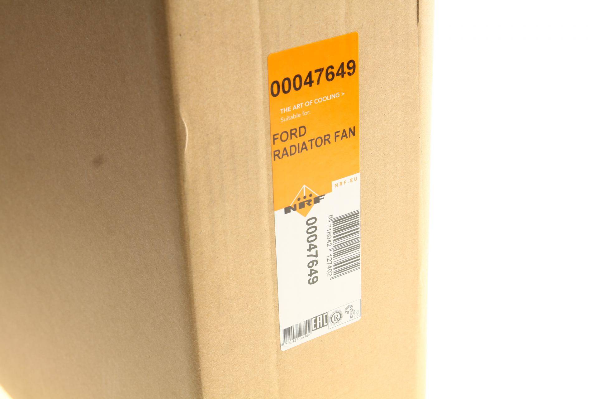 Вентилятор радіатора Ford B-Max 1.4/1.5/1.6TDCi 12-/Fiesta 1.2-1.6/1.4-1.6TDCi 08- (з дифузором)