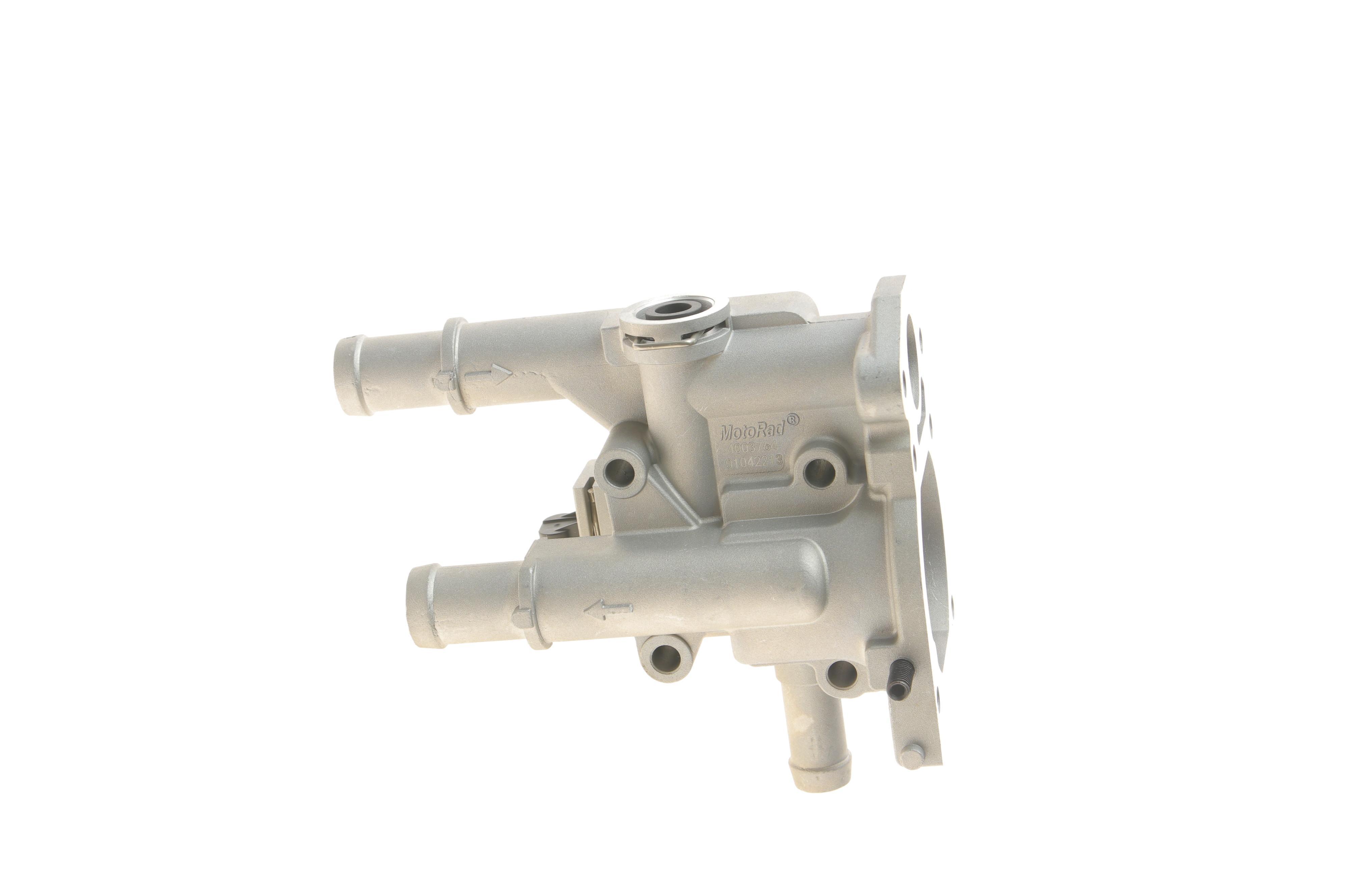 Фланець системи охолодження Chevrolet Aveo/Cruze 1.6/1.8 11- (105°) з датчиком