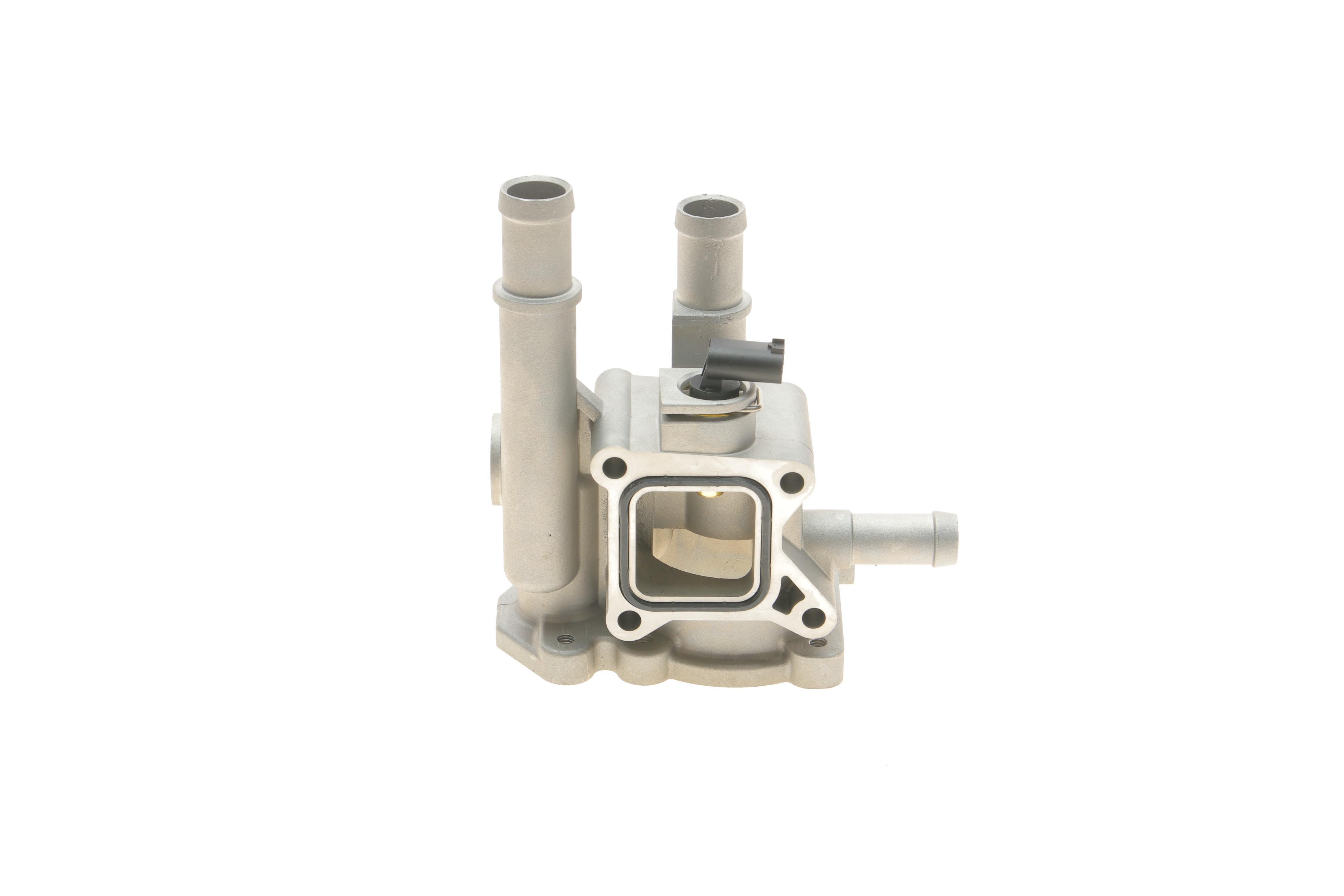 Фланець системи охолодження Chevrolet Aveo/Cruze 1.6/1.8 11- (105°) з датчиком