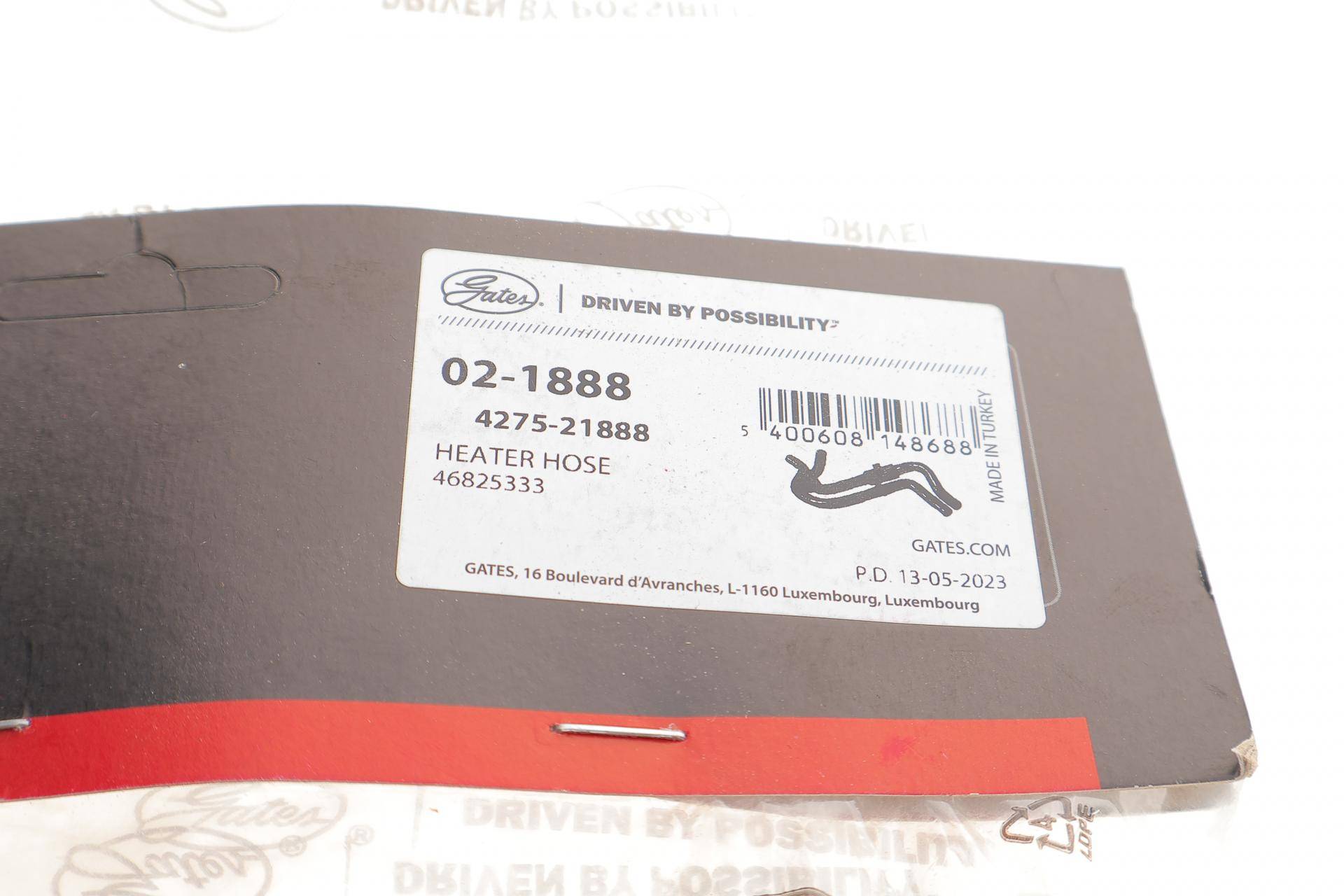 Патрубок системи охолодження Fiat Doblo 1.9JTD 01- (к-кт в зборі)