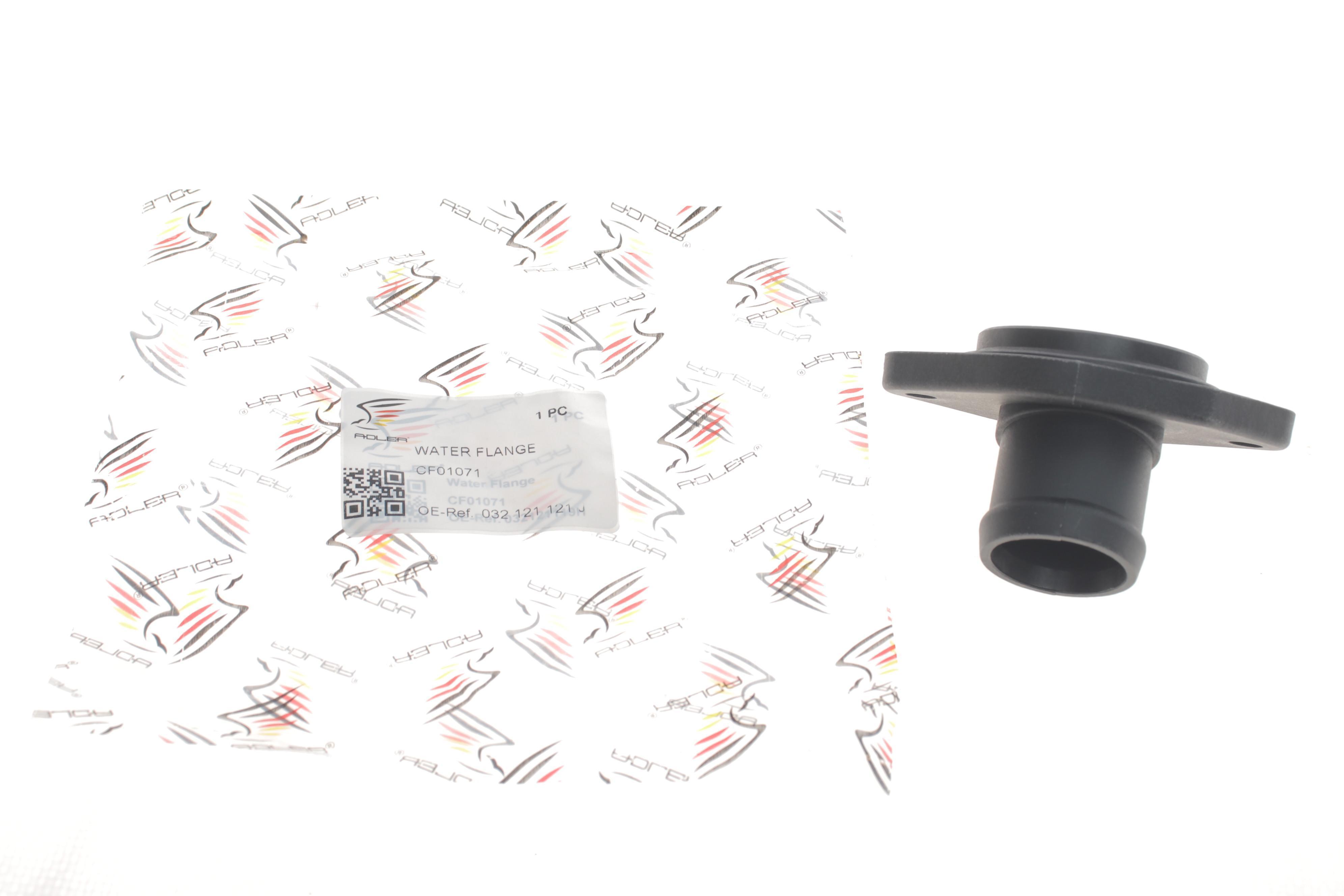 Фланець системи охолодження VW Caddy II/Golf III/IV 1.0-1.6 91-06