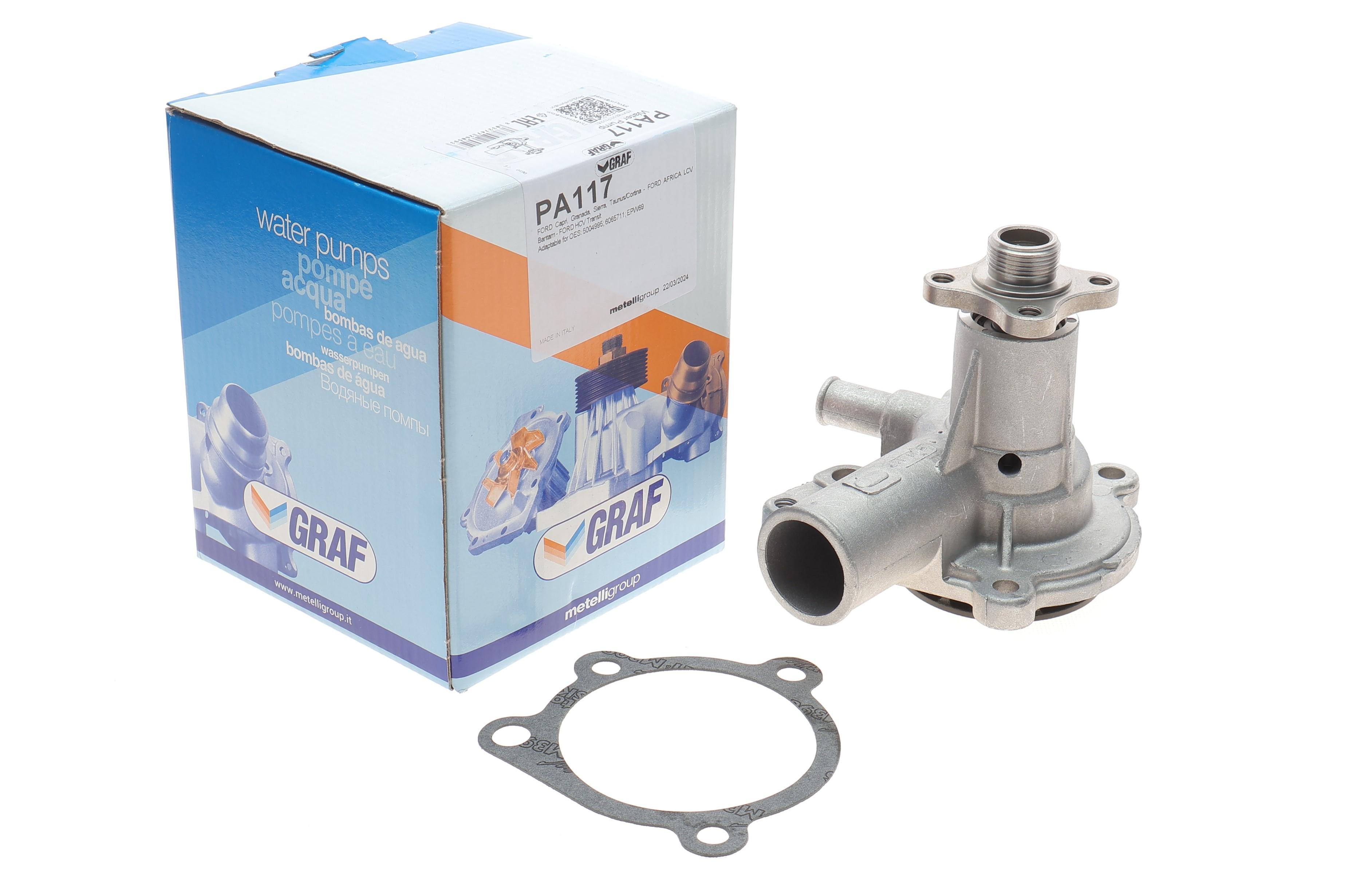 Помпа води Ford Transit III/IV/V 1.6/2.0 77-94/Sierra I/II 1.6 82-93 (B/B) (7 лоп.)