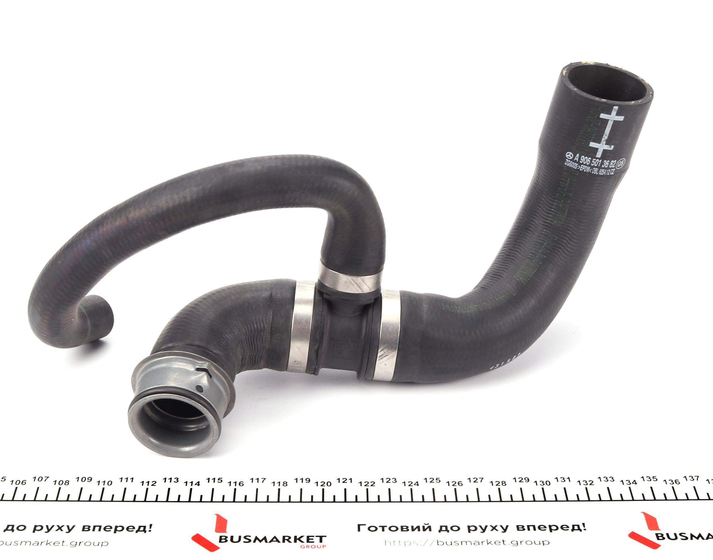 Патрубок радіатора (нижній) MB Sprinter (W906) OM642 06-