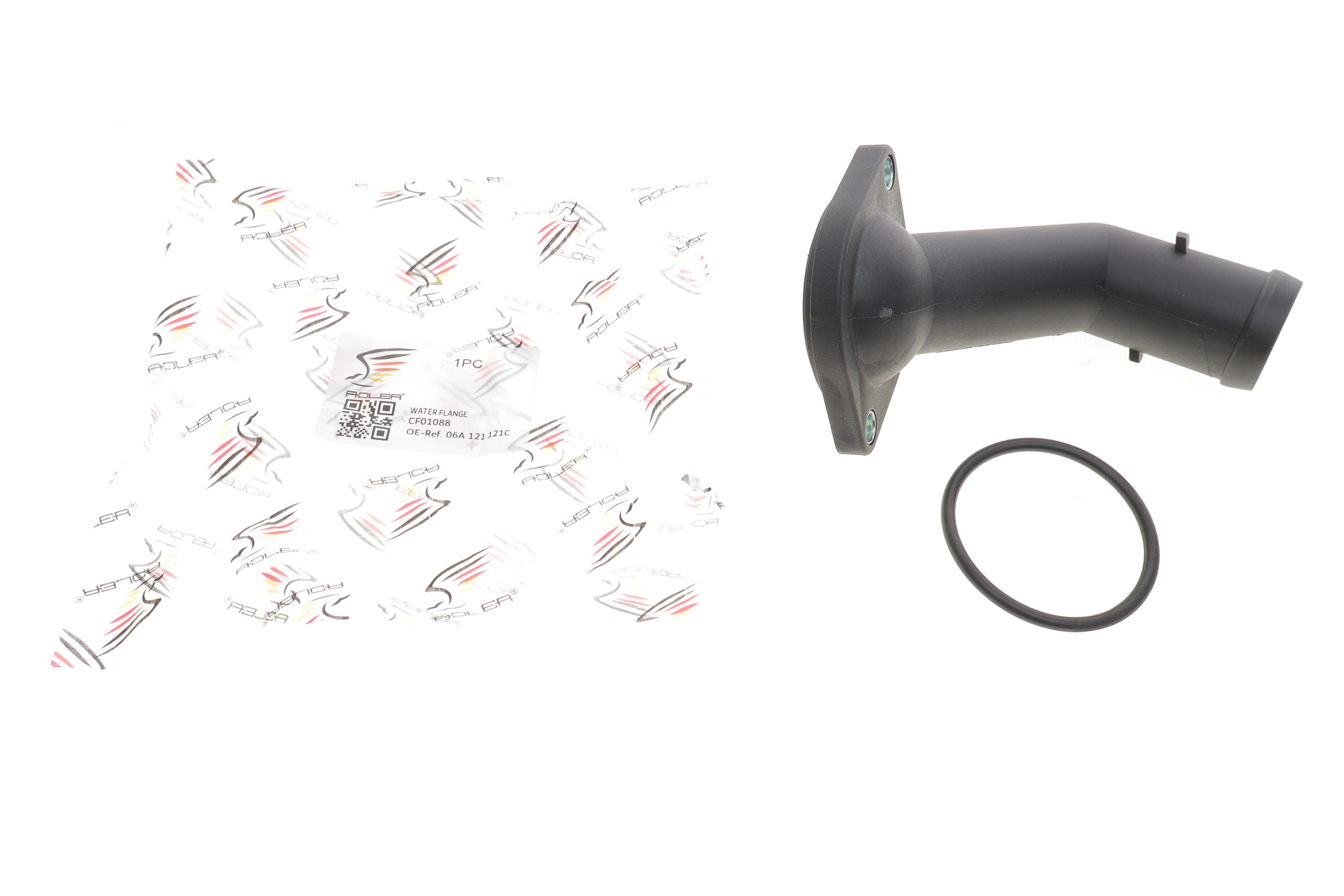 Фланець системи охолодження VW T5/Caddy 2.0/1.9TDI 03-15