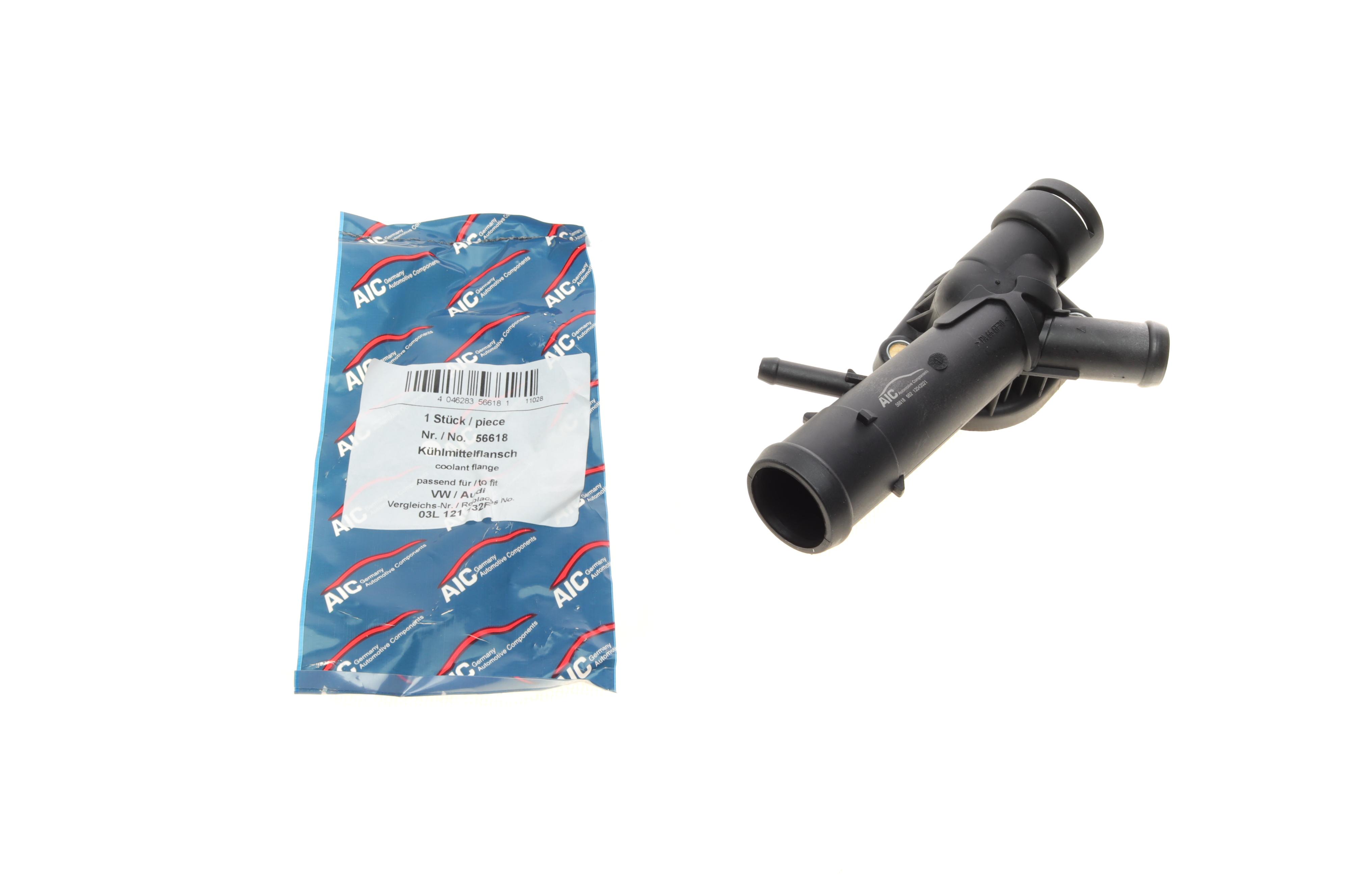 Фланець системи охолодження VW Golf 1.6TDI 09-12/Polo 1.2/1.6TDI 09-