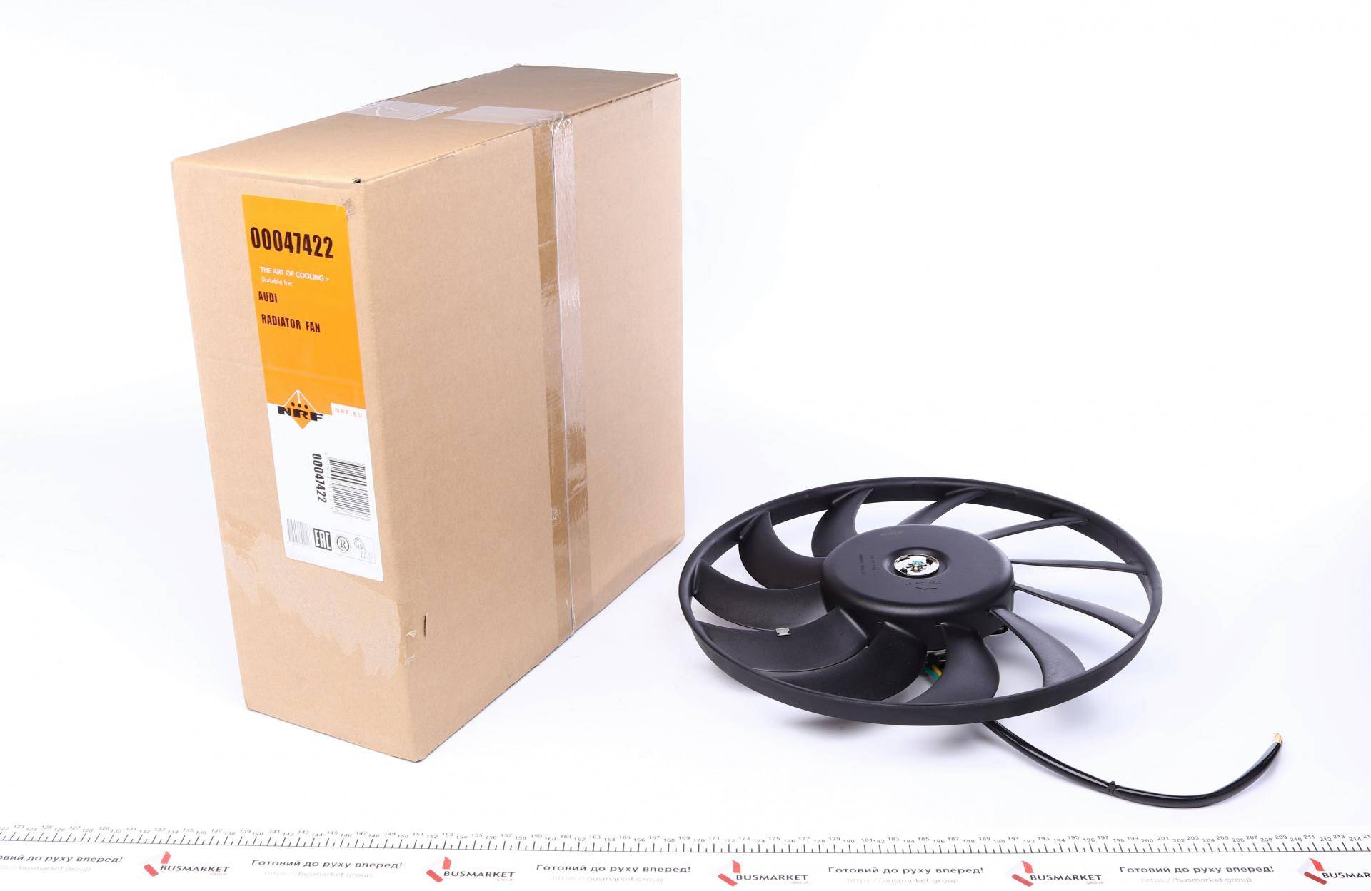 Вентилятор радіатора (електричний) Audi A6 2.0-3.2 04-11