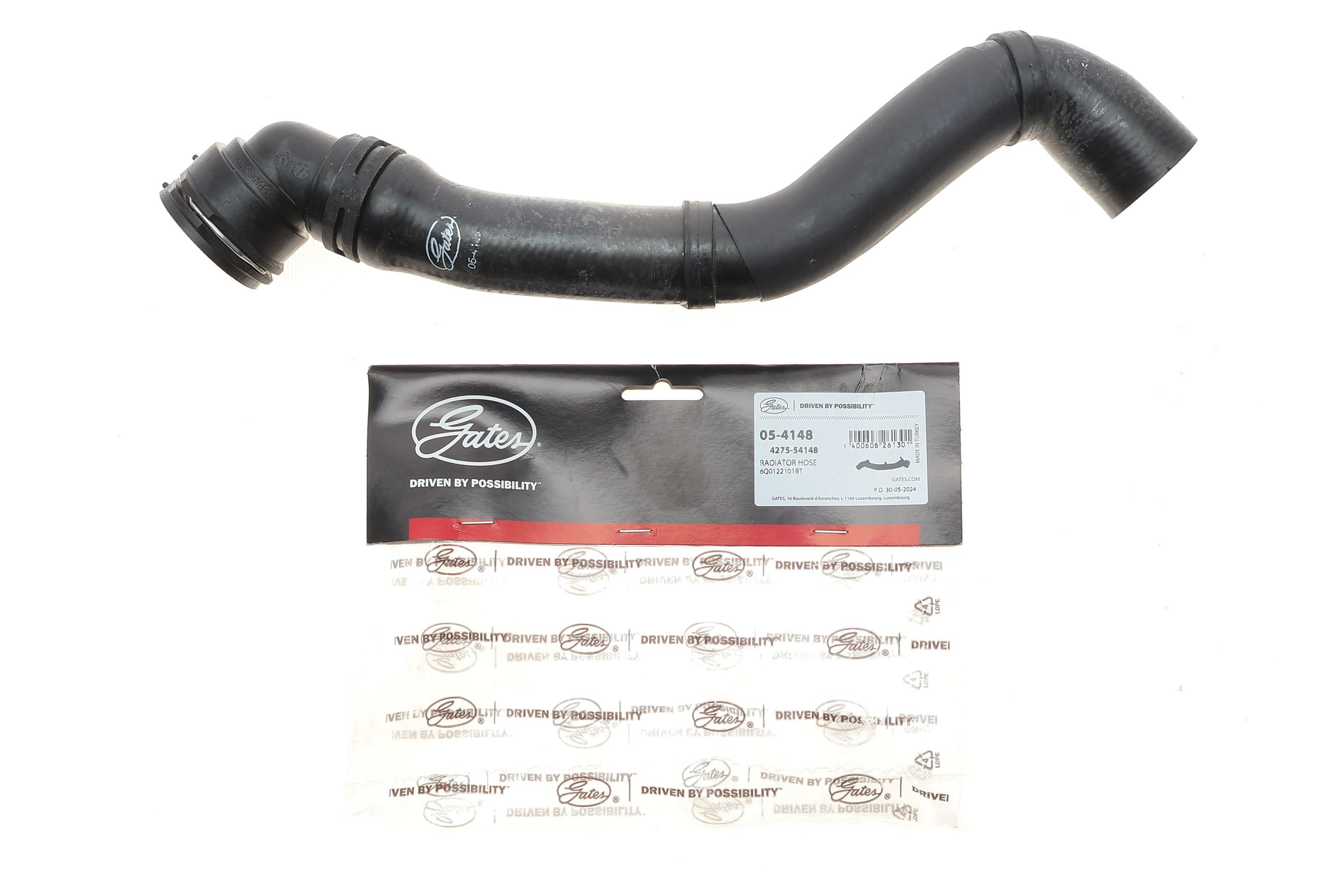 Патрубок радіатора Skoda Fabia 06-14/VW Polo 1.4 16V 06-09