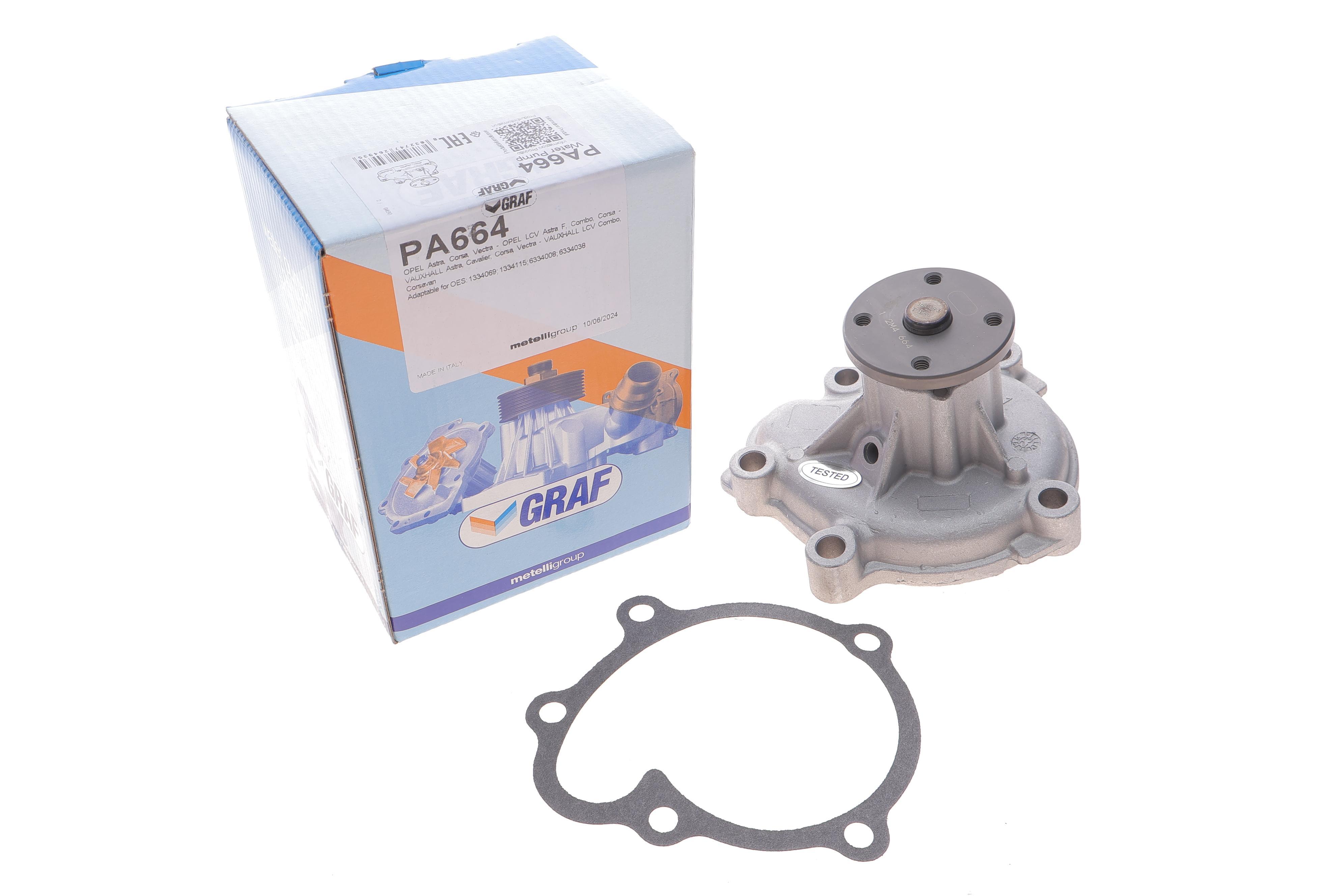 Помпа води Opel Astra F/G 1.7TDS/DTI 92-00/Corsa B/Combo 1.7D 94-01 (R/B)(7 лоп)(d центр.шківа=26mm)