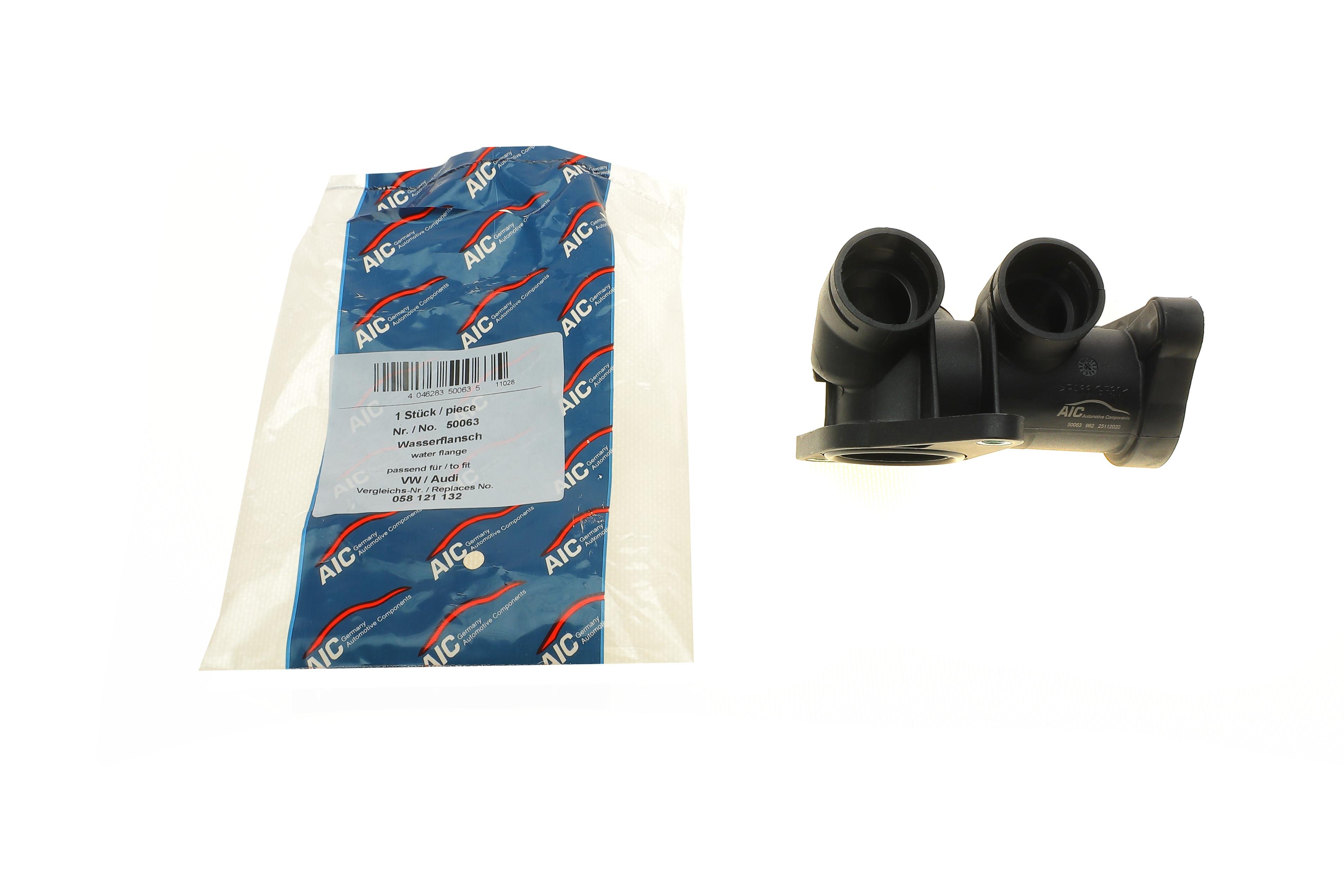 Фланець системи охолодження Audi A4/A6/VW Passat 1.8/1.8T 94-05