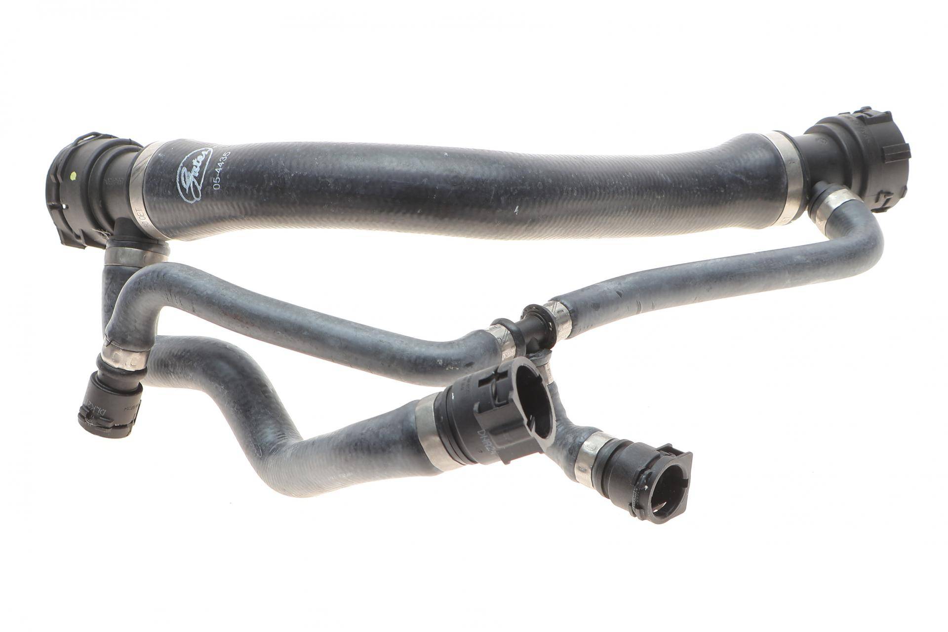 Патрубок радіатора BMW 7 (E65/E66/E67) 01-05 (к-кт в зборі) N62