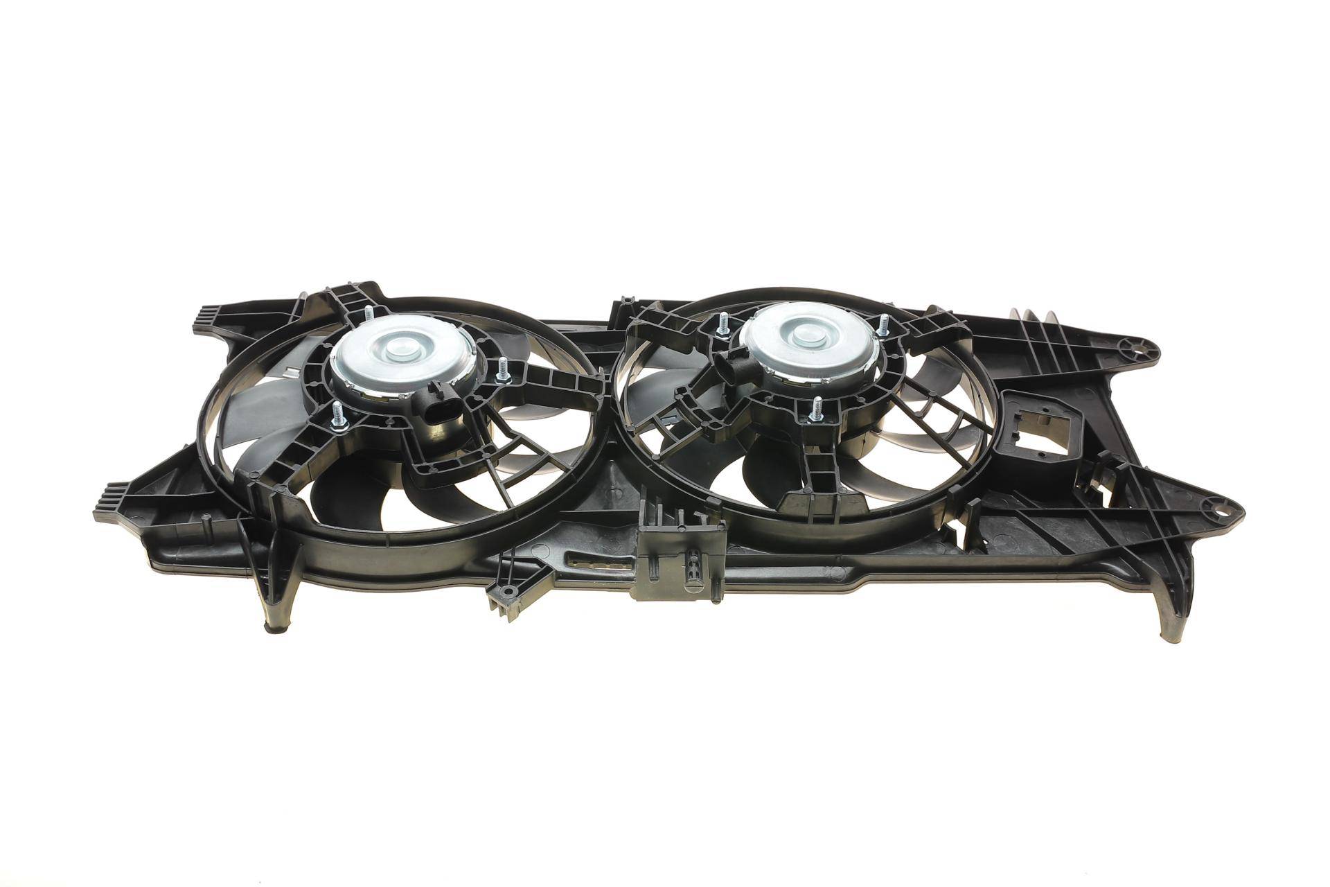 Вентилятор радіатора Fiat Doblo 1.3/1.9D 01- (з дифузором)