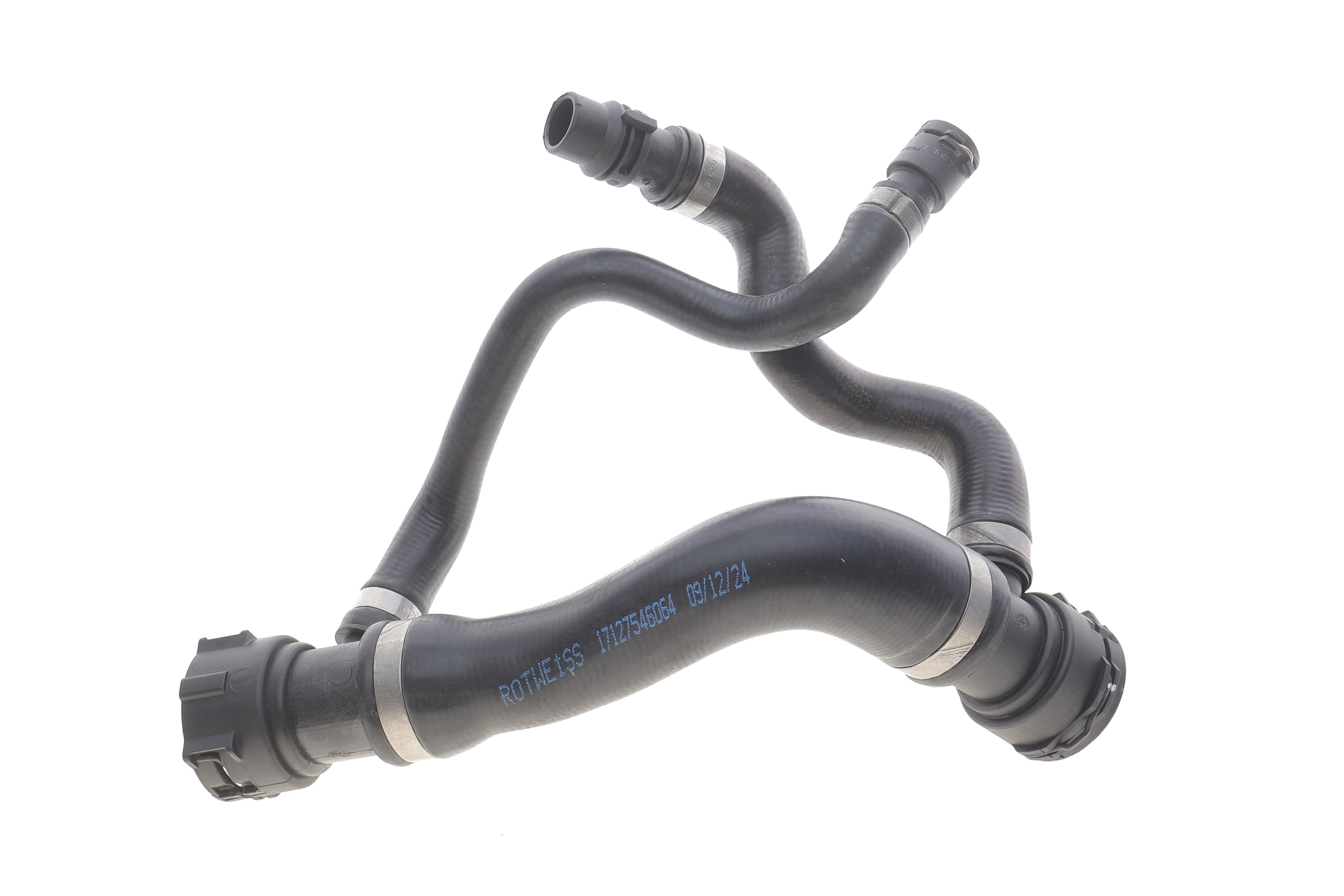 Патрубок радіатора (верхній) BMW 5 (E60/E61)/6 (E63/E64) 2.5/3.0 04-10 N52/N53 (к-кт в зборі)