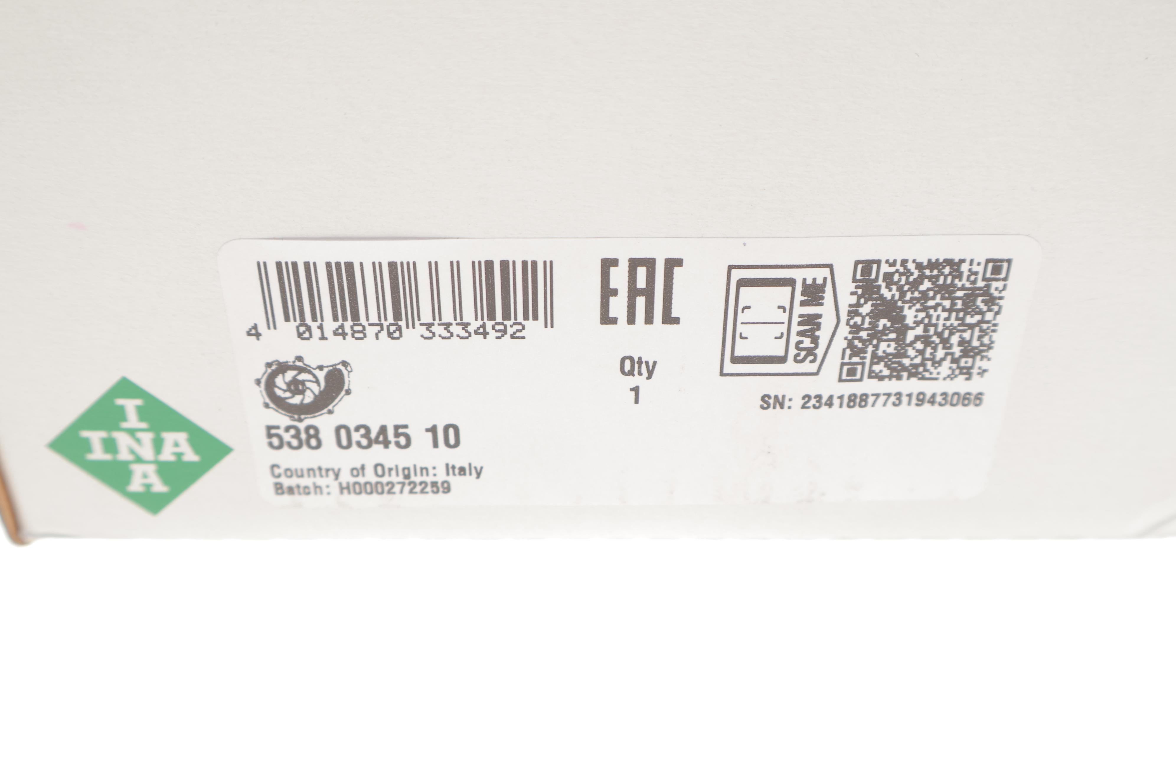 Помпа води Audi 100 2.0 TD/2.4D/2.5TDI 88-94