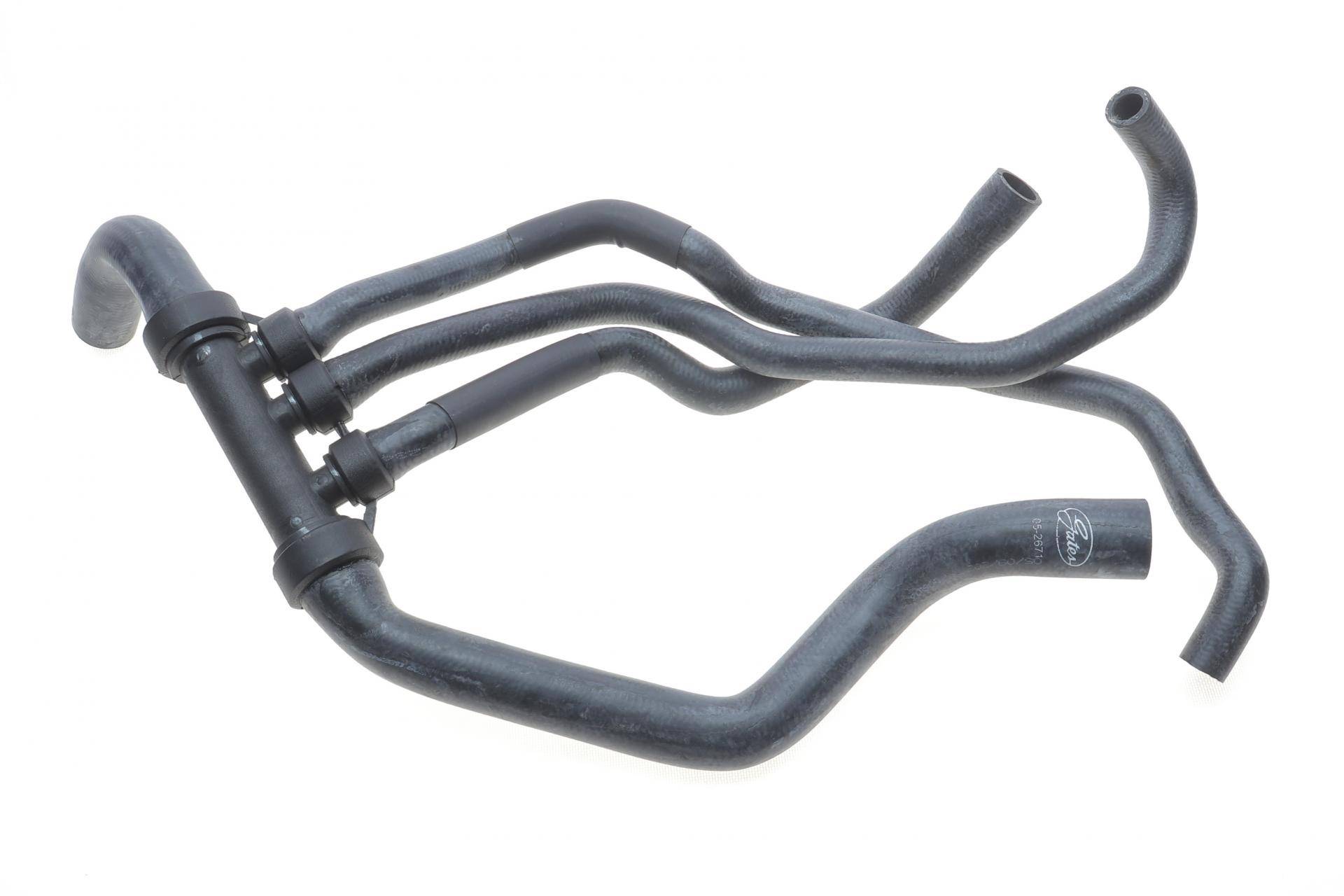 Патрубок радіатора Renault Megane II/Scenic II 1.9dCi (L) (к-кт)