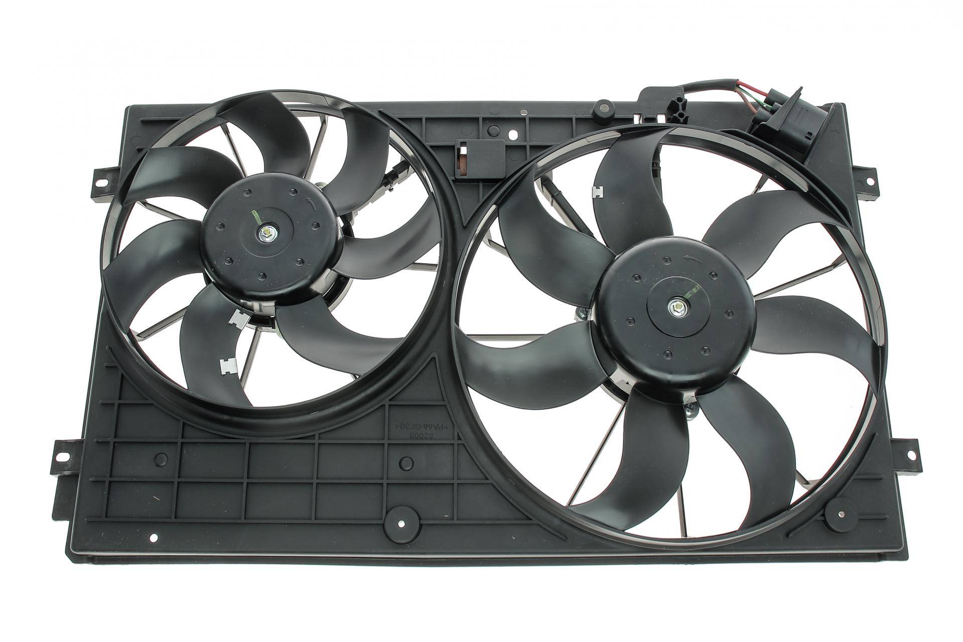 Вентилятори радіатора (електричні) VW Caddy 04-11 (дифузором)