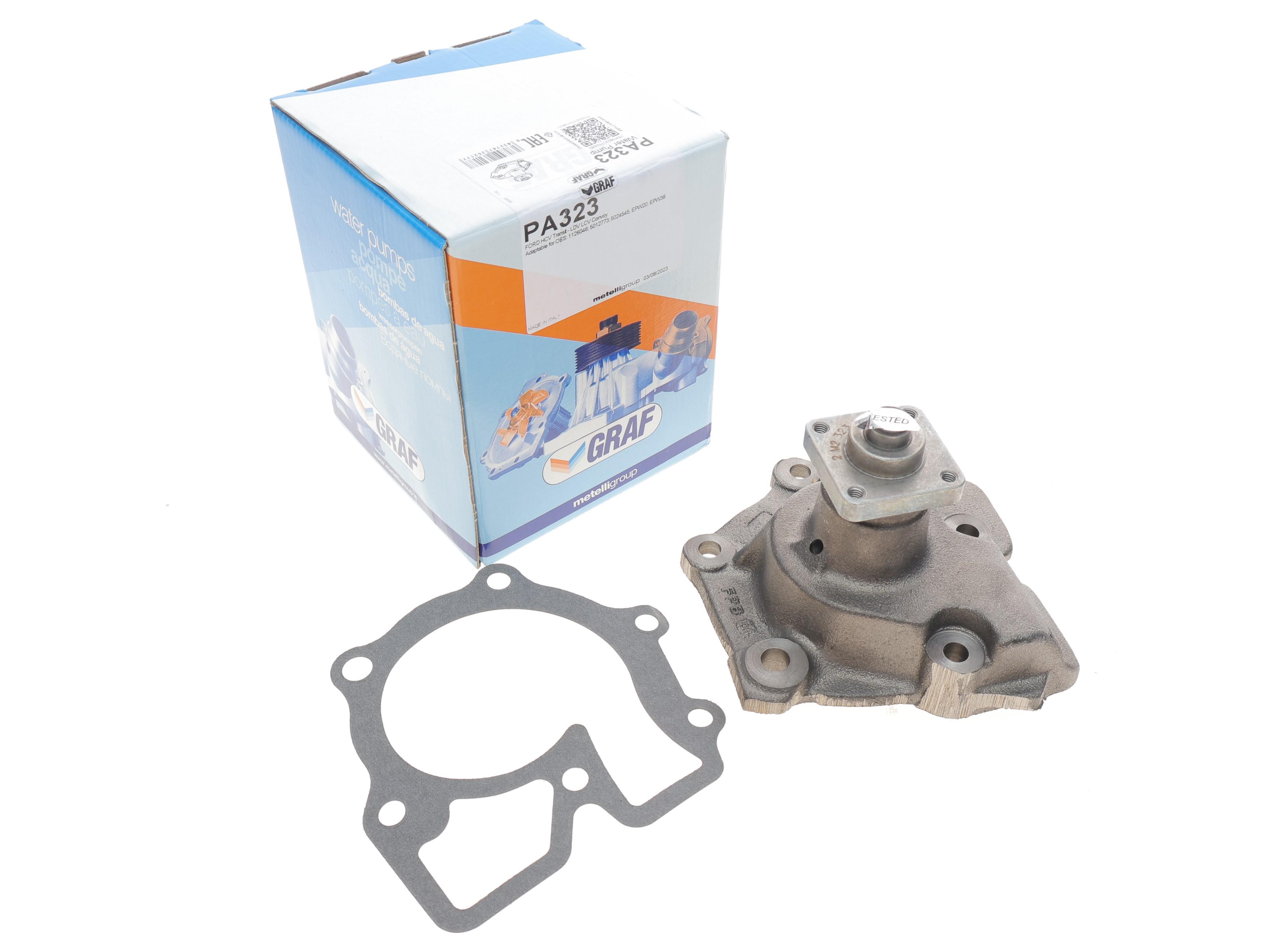 Помпа води Ford Transit III/IV/V/VI 2.5DI/TD/TDI 83-00 (R/B) (6 лоп.)