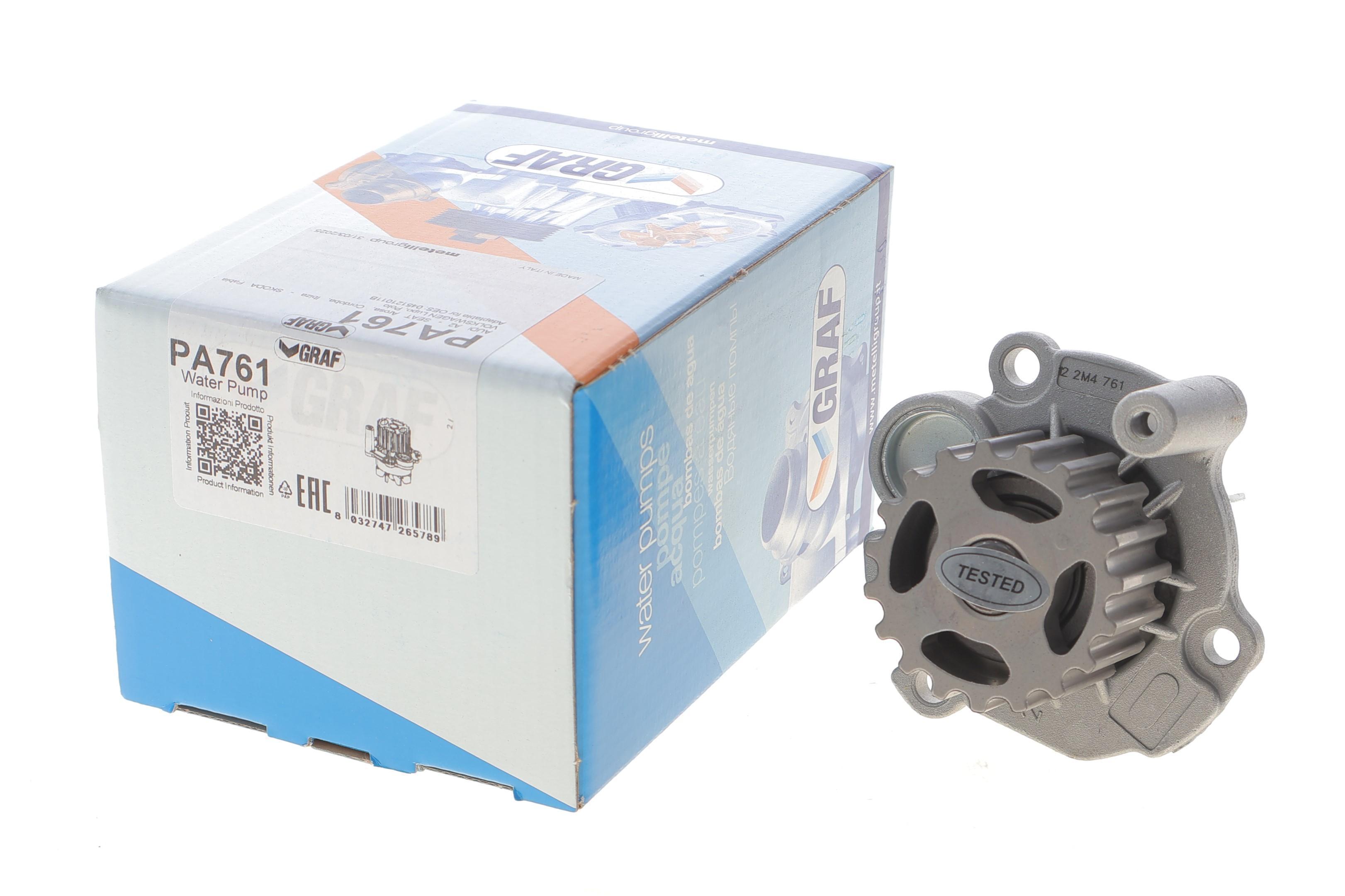 Помпа води Audi A2 1.2TDI/1.4 TDI 00-05/VW Polo 1.4TDI/1.9 TDI 99- (19z) (R/B) (7 лоп.)