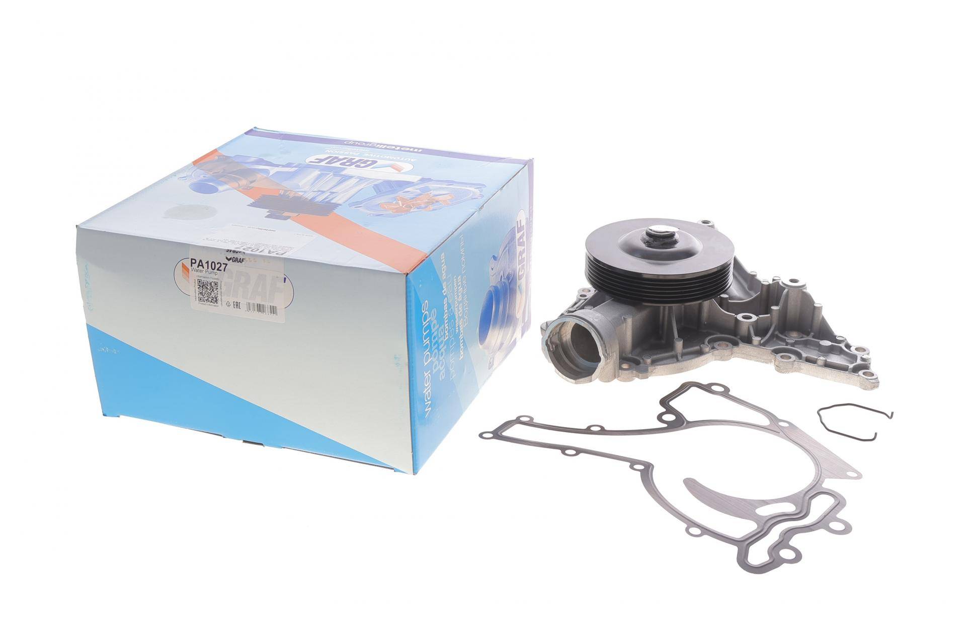 Помпа води MB W203/W204/W211/W212/W164/W251/W221 2.5/3.0/3.5 05-15 (R/B)(5 лоп)(6 кан)(h шківа=24мм)