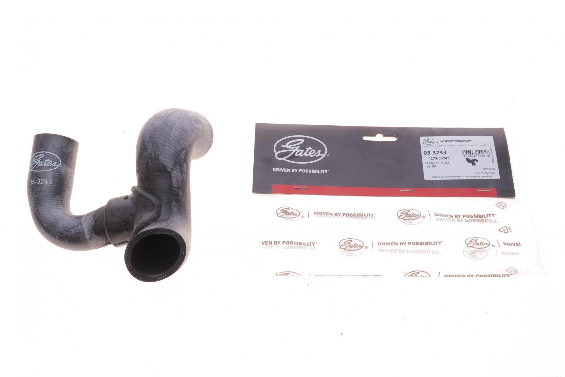 Патрубок радіатора (нижній) Opel Astra F/Vectra A 2.0 89-98