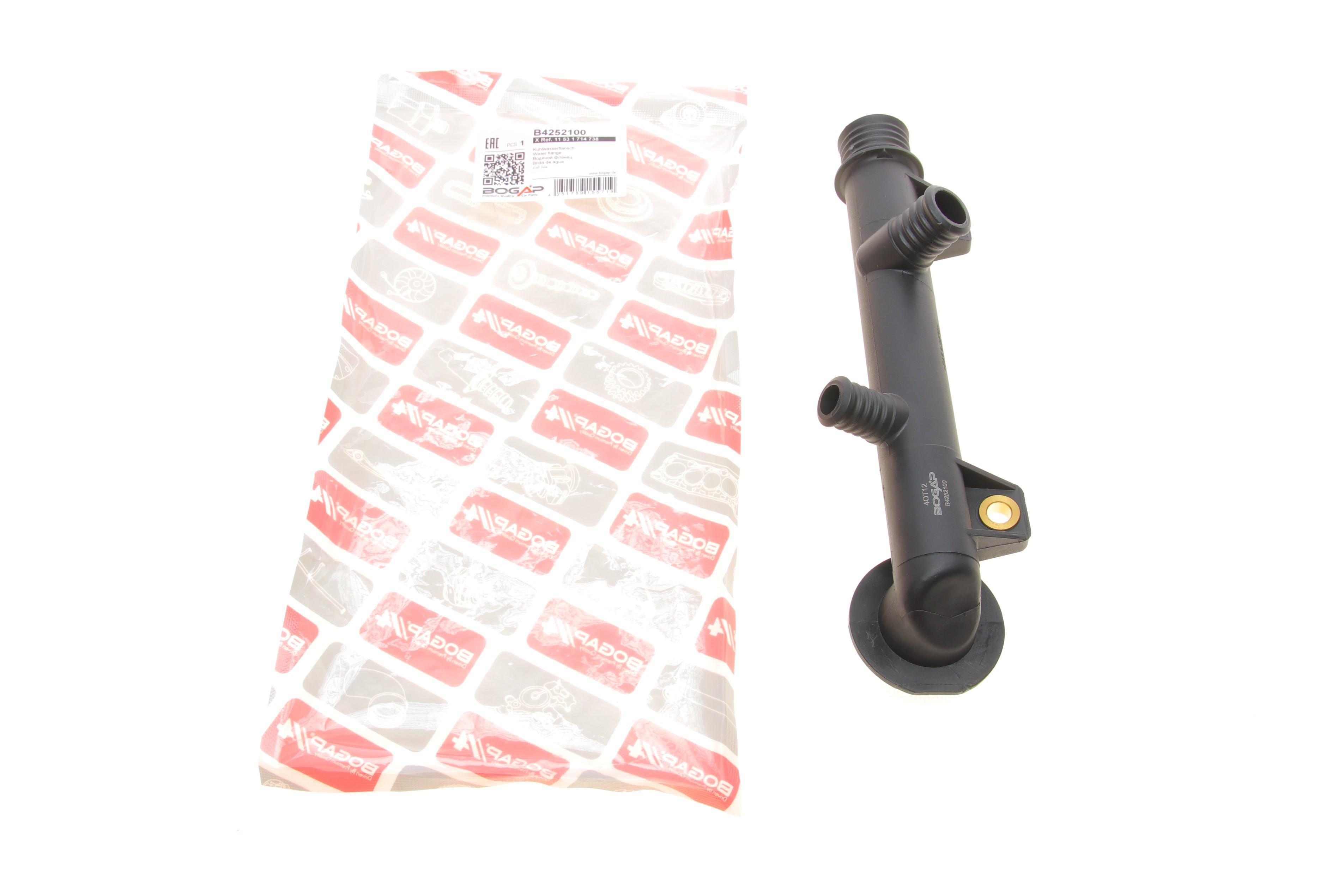 Фланець системи охолодження BMW 3 (E30/E36) 1.6-1.8i 87-00