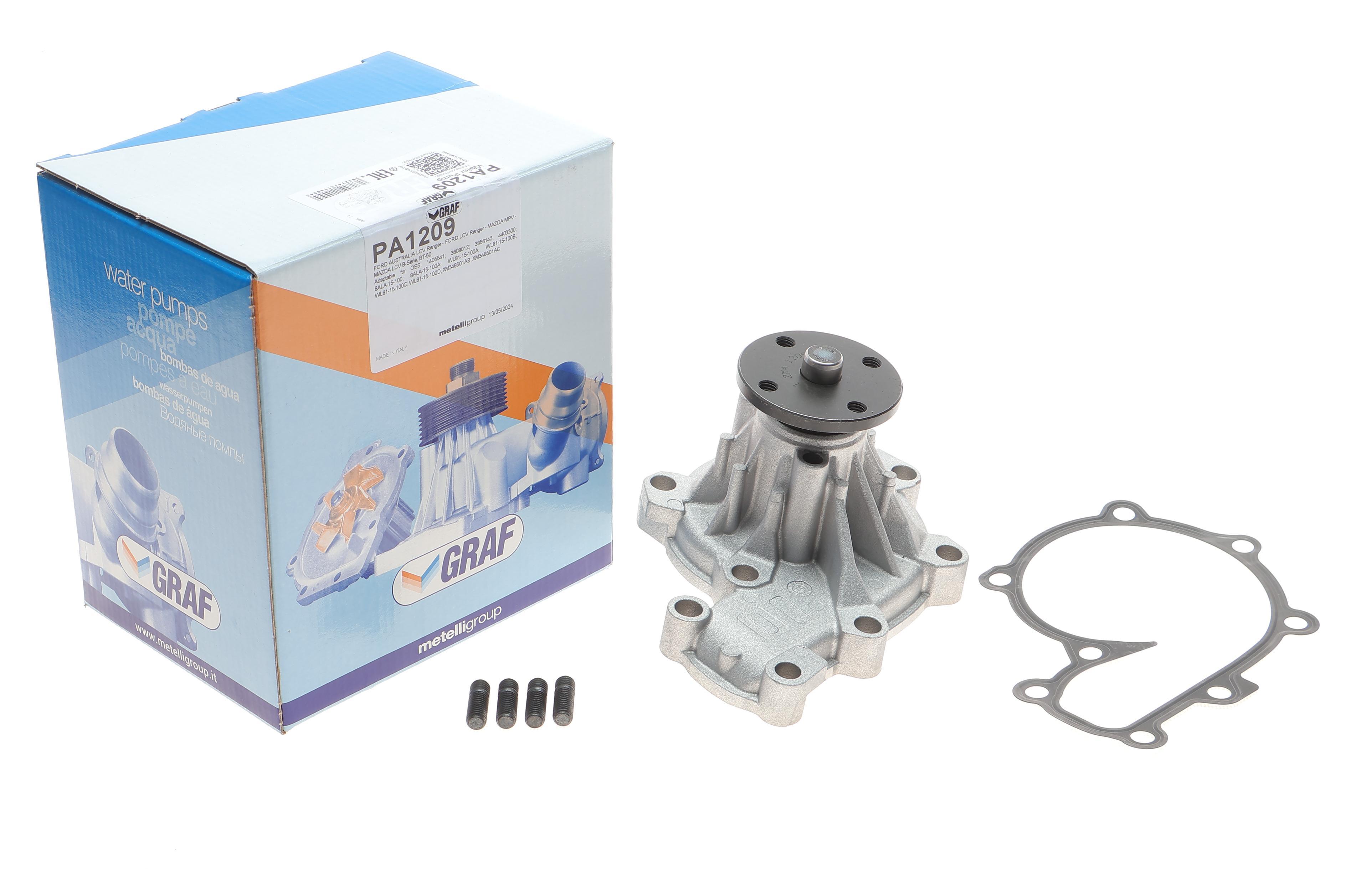 Помпа води Ford Ranger 2.5 3.0 D/TD/TDi/TDCi 4x4 99-12 (R/B) (6 лоп.)