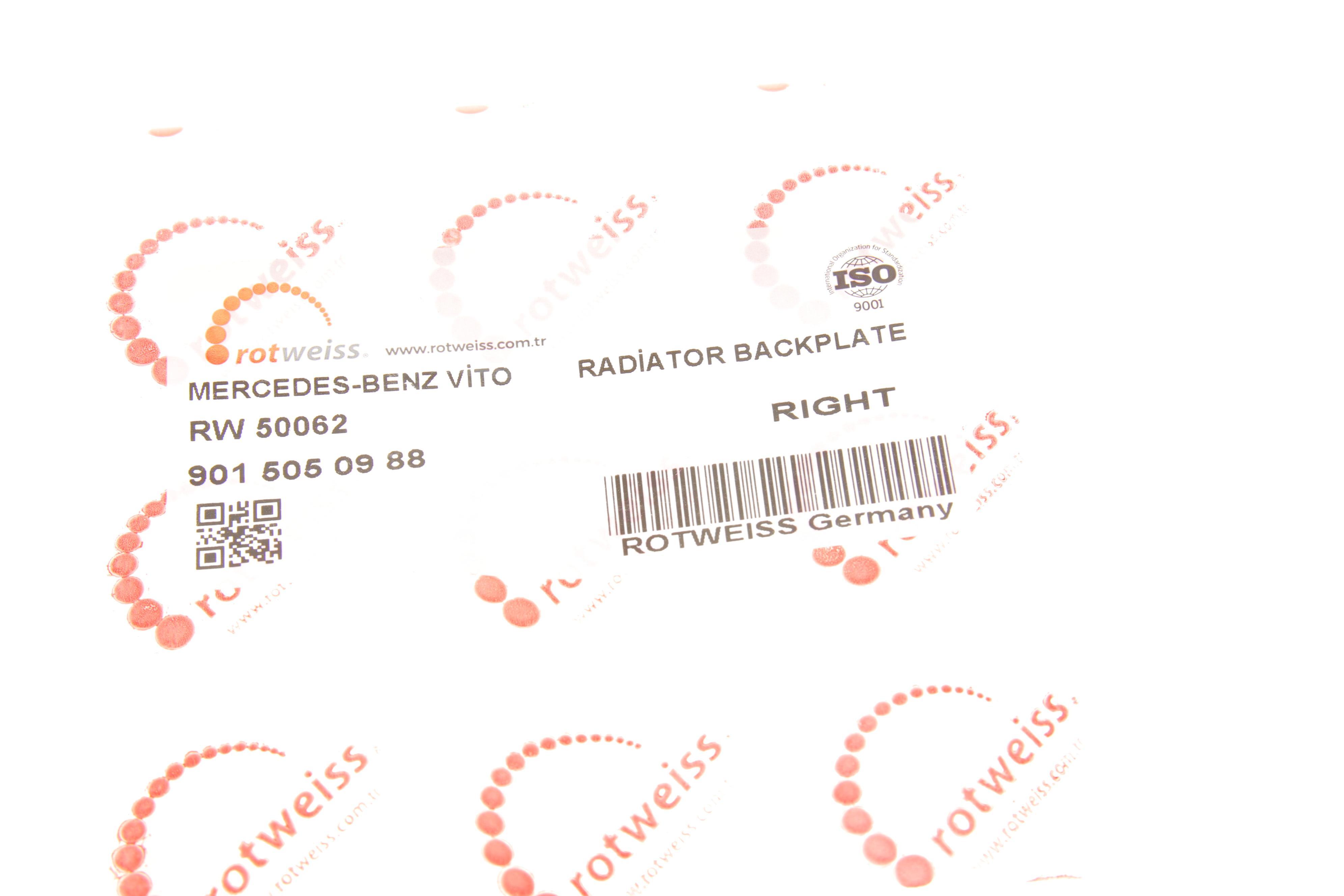 Планка радіатора MB Sprinter 96- (зверху)