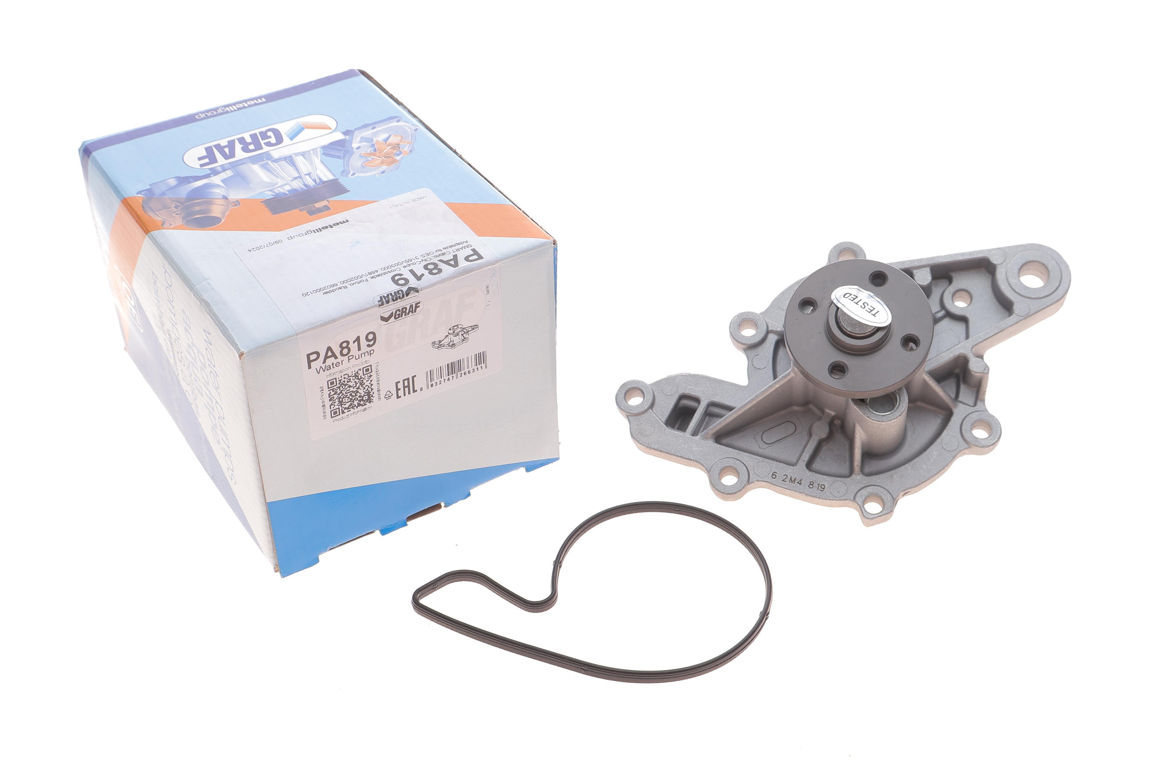 Помпа води Smart Fortwo/City-Coupe/Roadster/Cabrio 0.6/0.7i/0.8CDI 98- (B/B) (6 лоп)