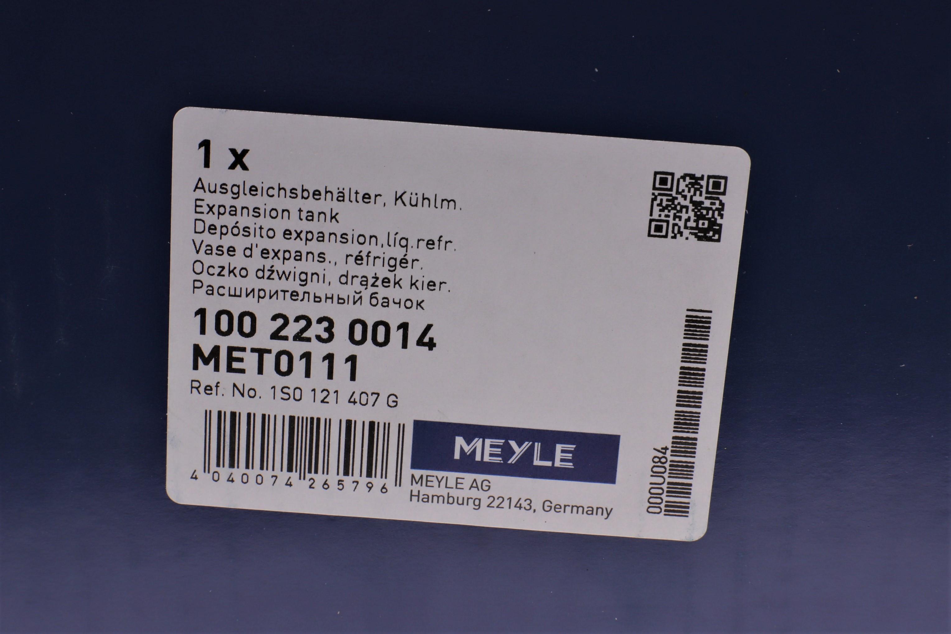 Бачок розширювальний Audi A3/VW Golf VII/Passat 10-