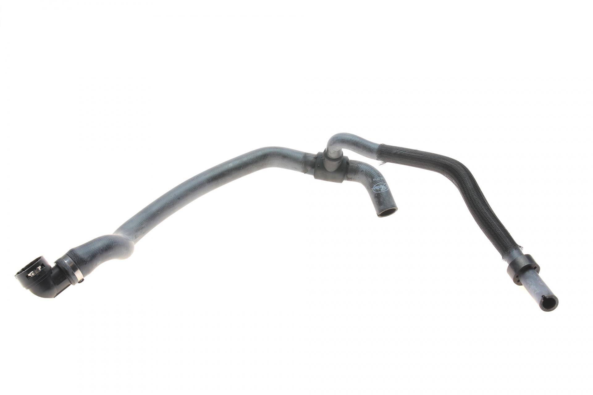 Патрубок радіатора Fiat Doblo 1.3d Multijet 05- (к-кт в зборі)