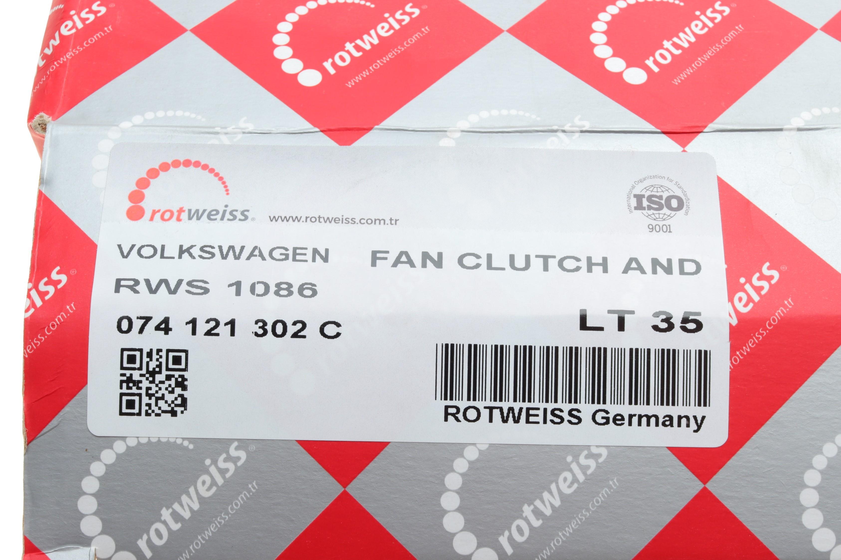 Муфта вентилятора VW LT 2.5TDI 96- (074121302C)