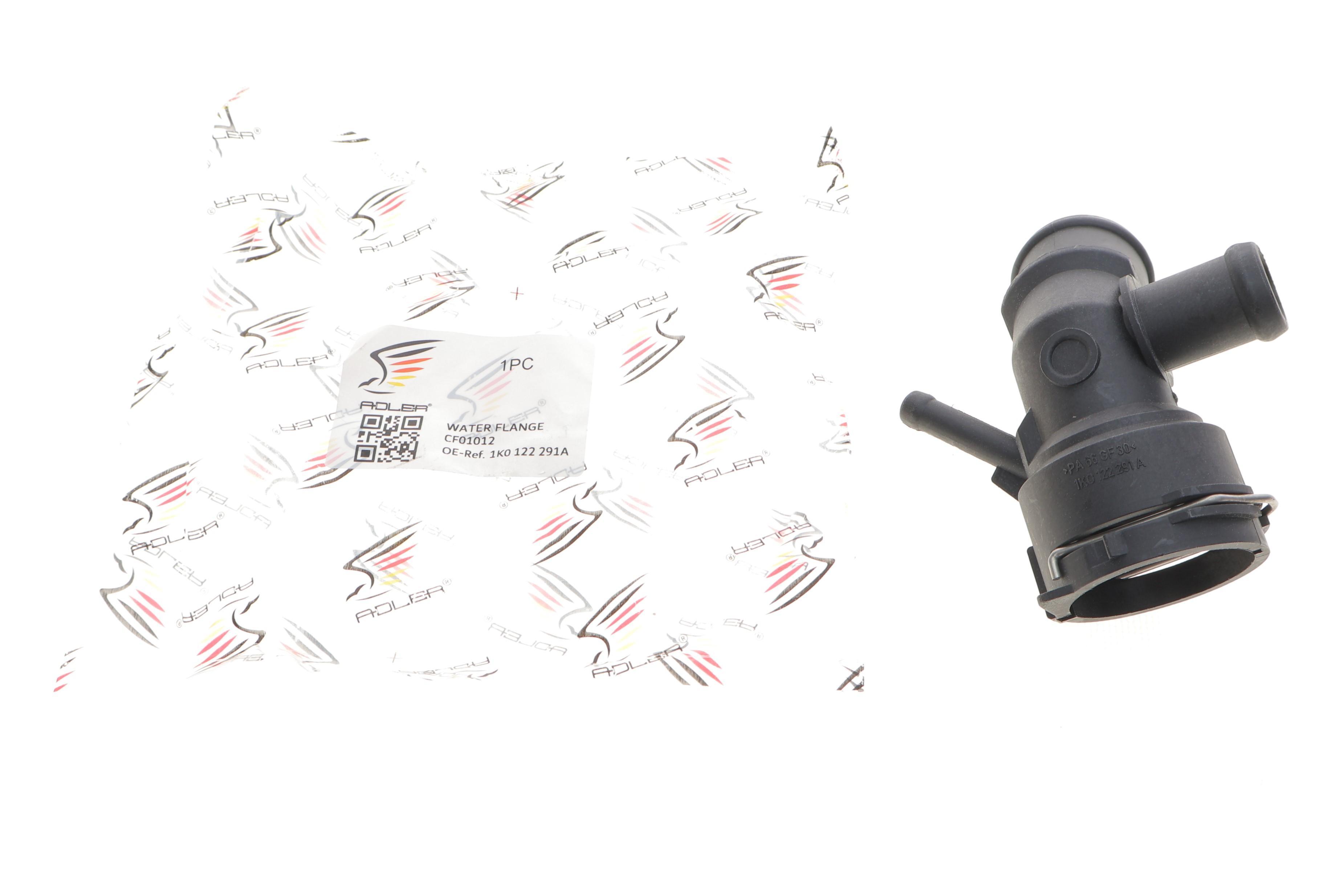 Фланець системи охолодження VW Golf V/Passat B6 2.0 FSI 04-10