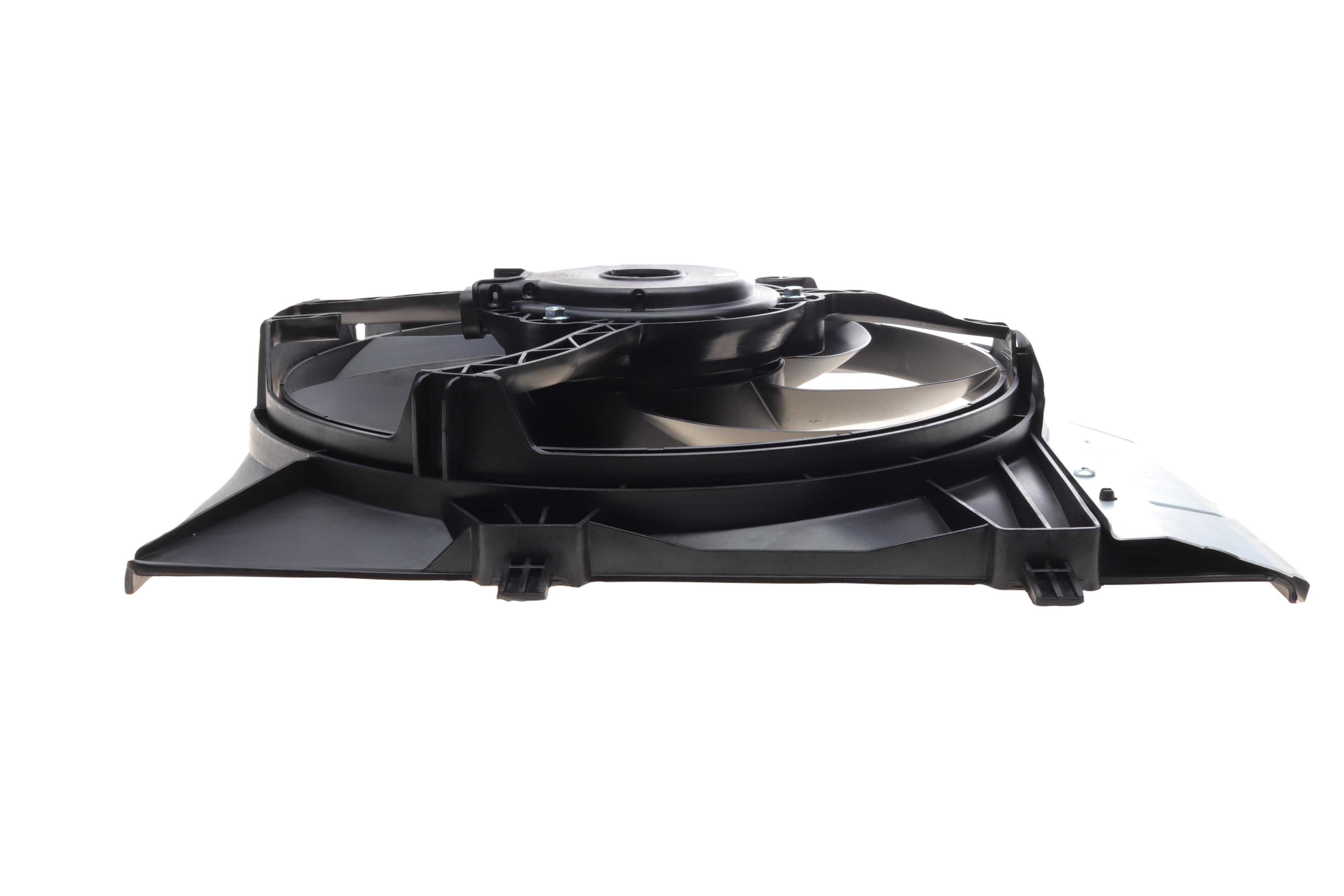 Вентилятор радіатора Citroen C2/C3 1.1-1.6 02-/Peugeot 1007/207/208 1.0-1.6 05- (з дифузором)