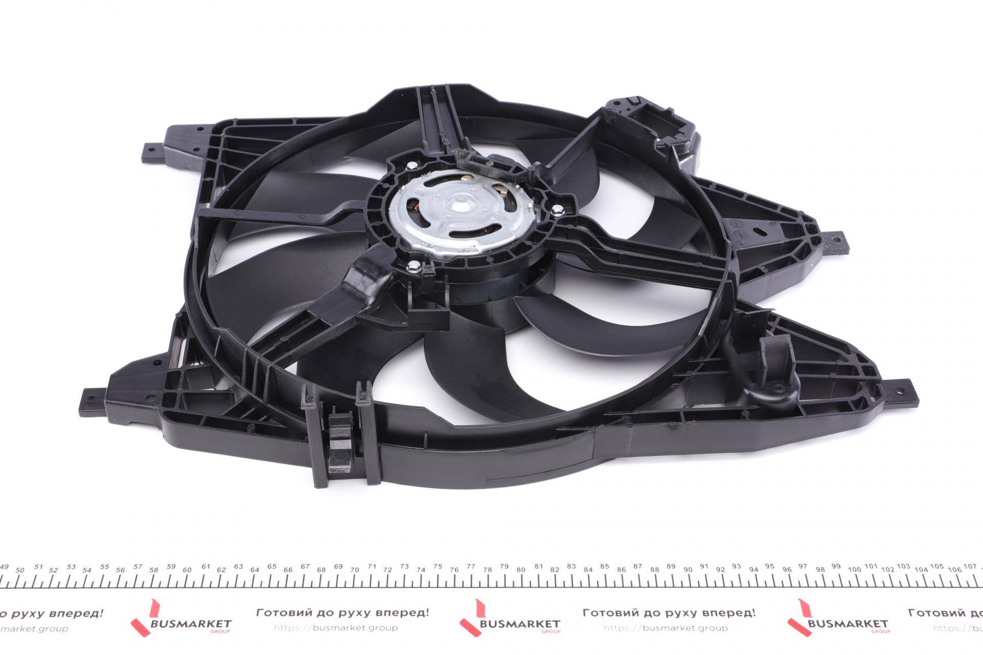 Вентилятор радіатора Renault Kangoo 1.5 dCi 03- (з дифузором)