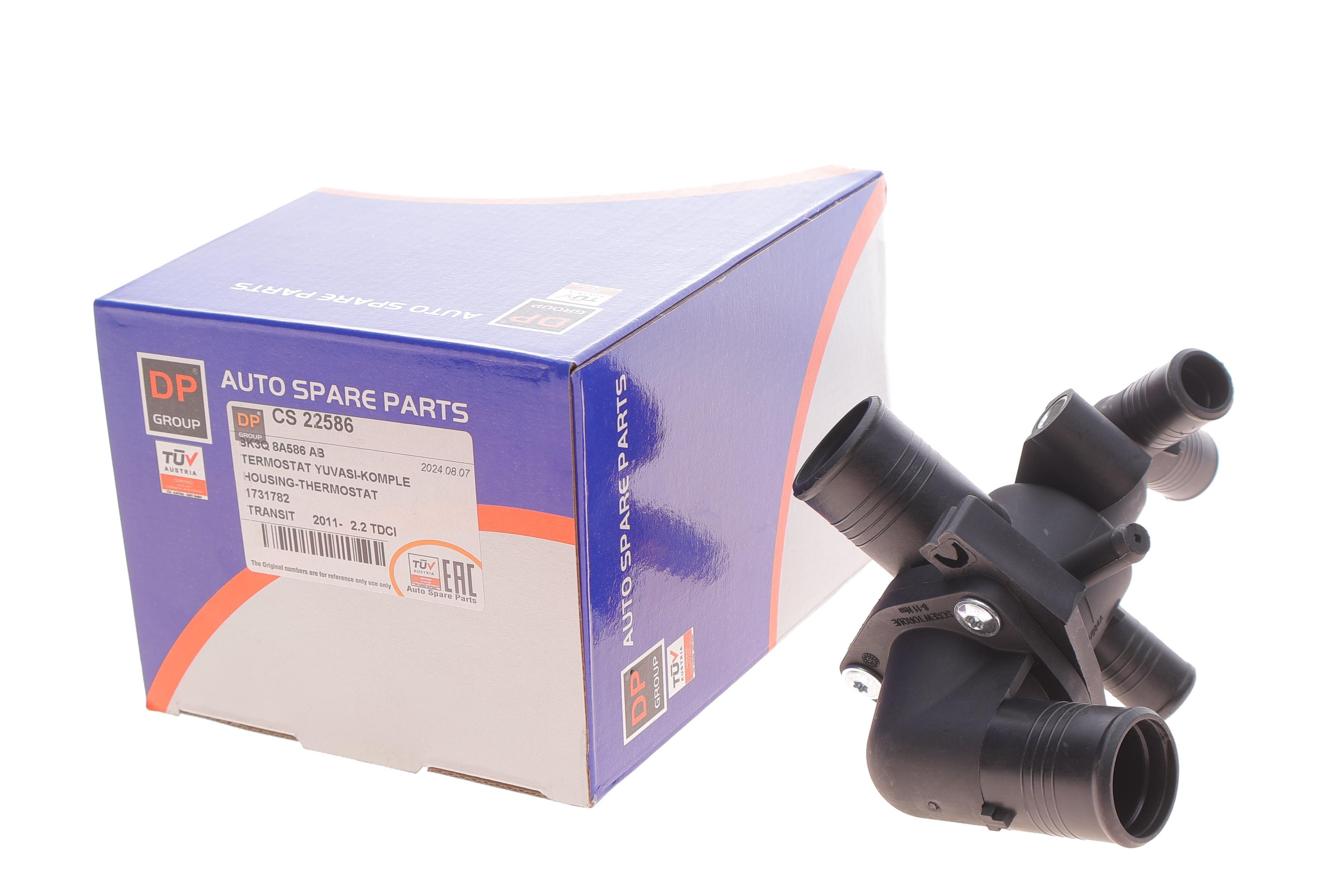 Корпус термостата Ford Transit 2.2TDCI 11- (з датчиком)