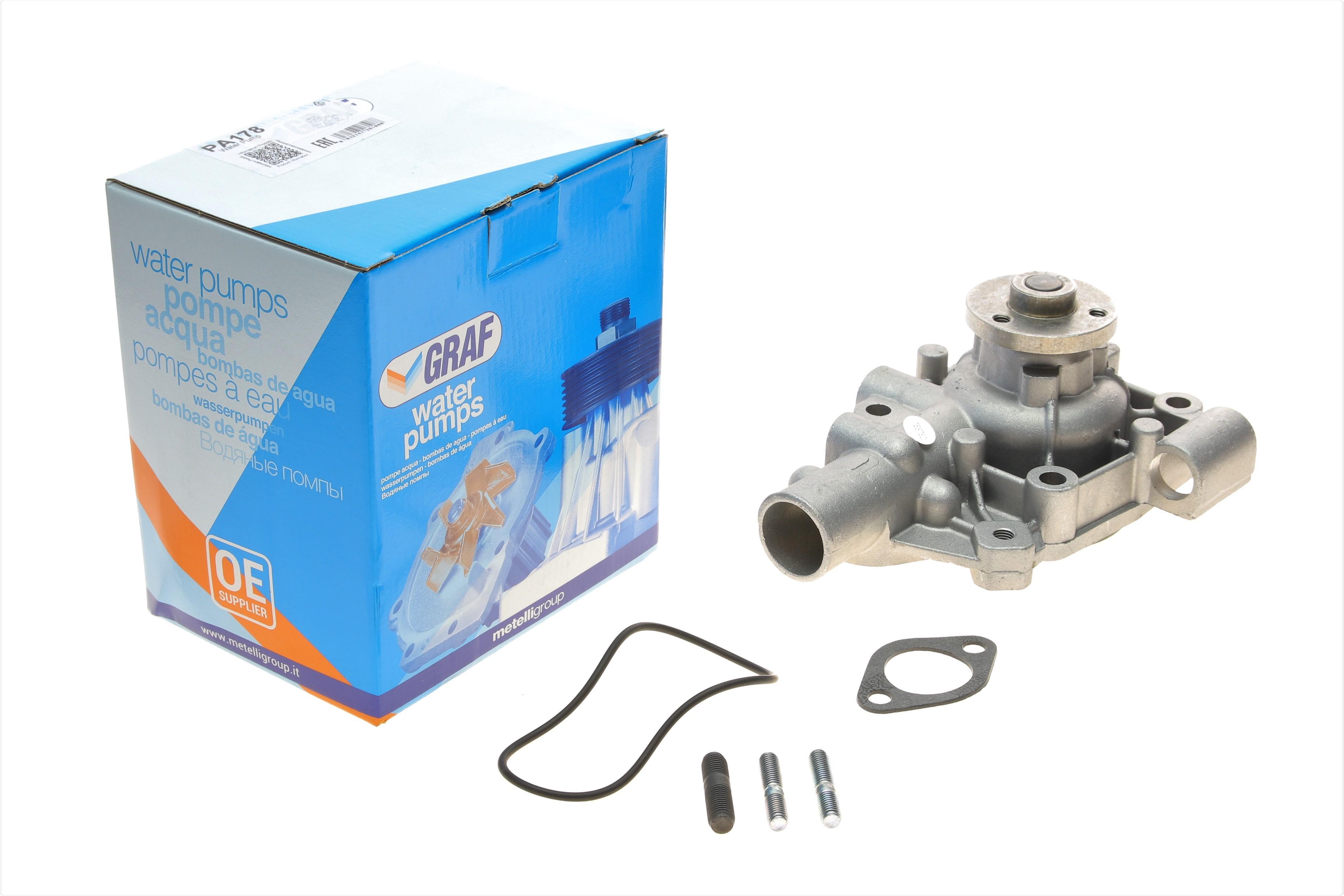 Помпа води Renault Master/Trafic/Iveco Daily 2.4D/2.5D 79-01 (R/B) (8 лоп)