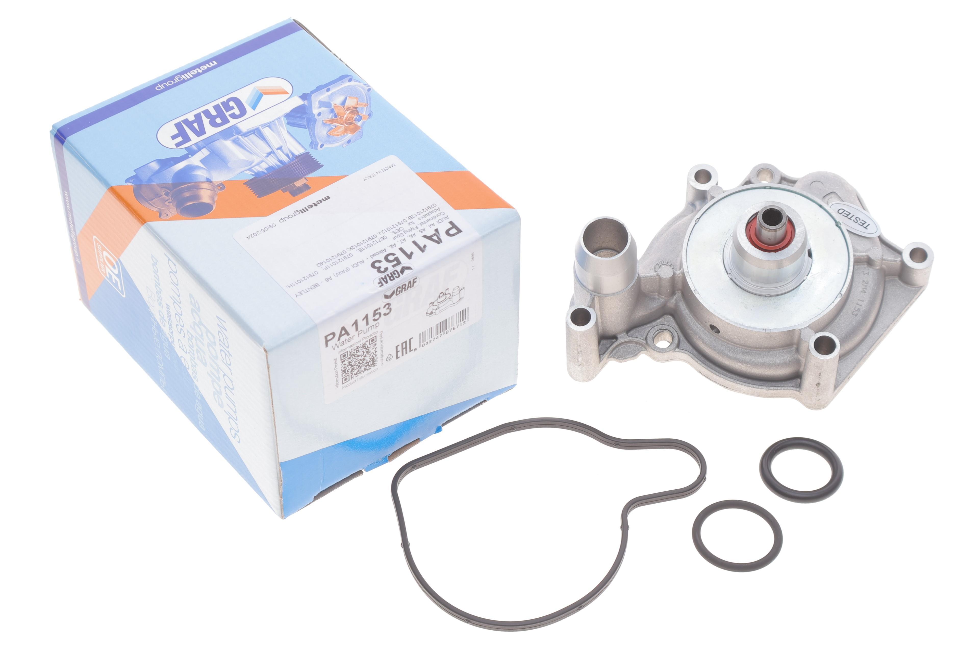 Помпа воды Audi A4/A6/A8 4.0/4.2FSI/TFSI quattro 03-18 (B/B) (8 лоп.)