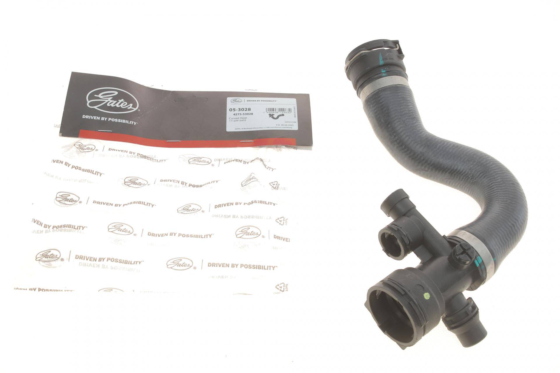 Патрубок радіатора BMW X3 (E83) 2.5/3.0 06-10 N52