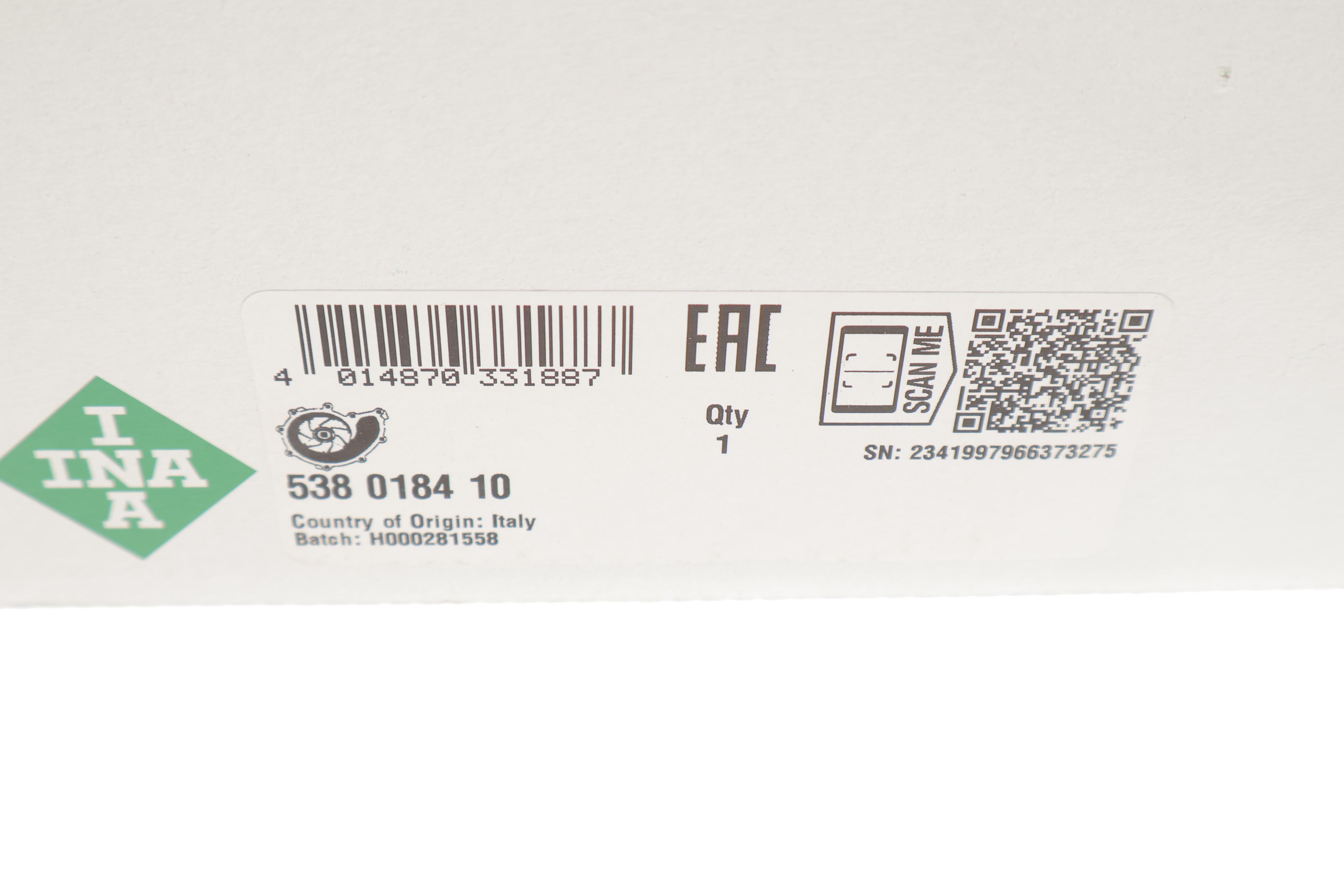 Помпа води BMW 7 (E65/E66/E67) 735i, Li/745i, Li/760i/760i, Li 01-09 N62/N73